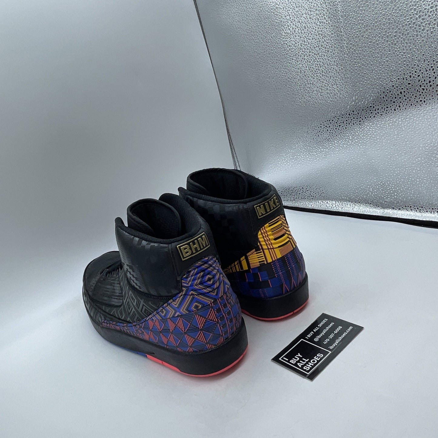 Size 13 - Air Jordan 2 Retro 2019 Black History Month (BQ7618-007)