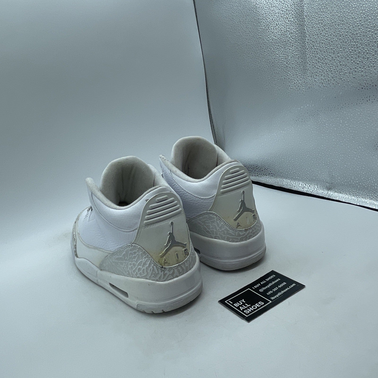 Size 11 - Air Jordan 3 Retro Silver Anniversary (398613-102)
