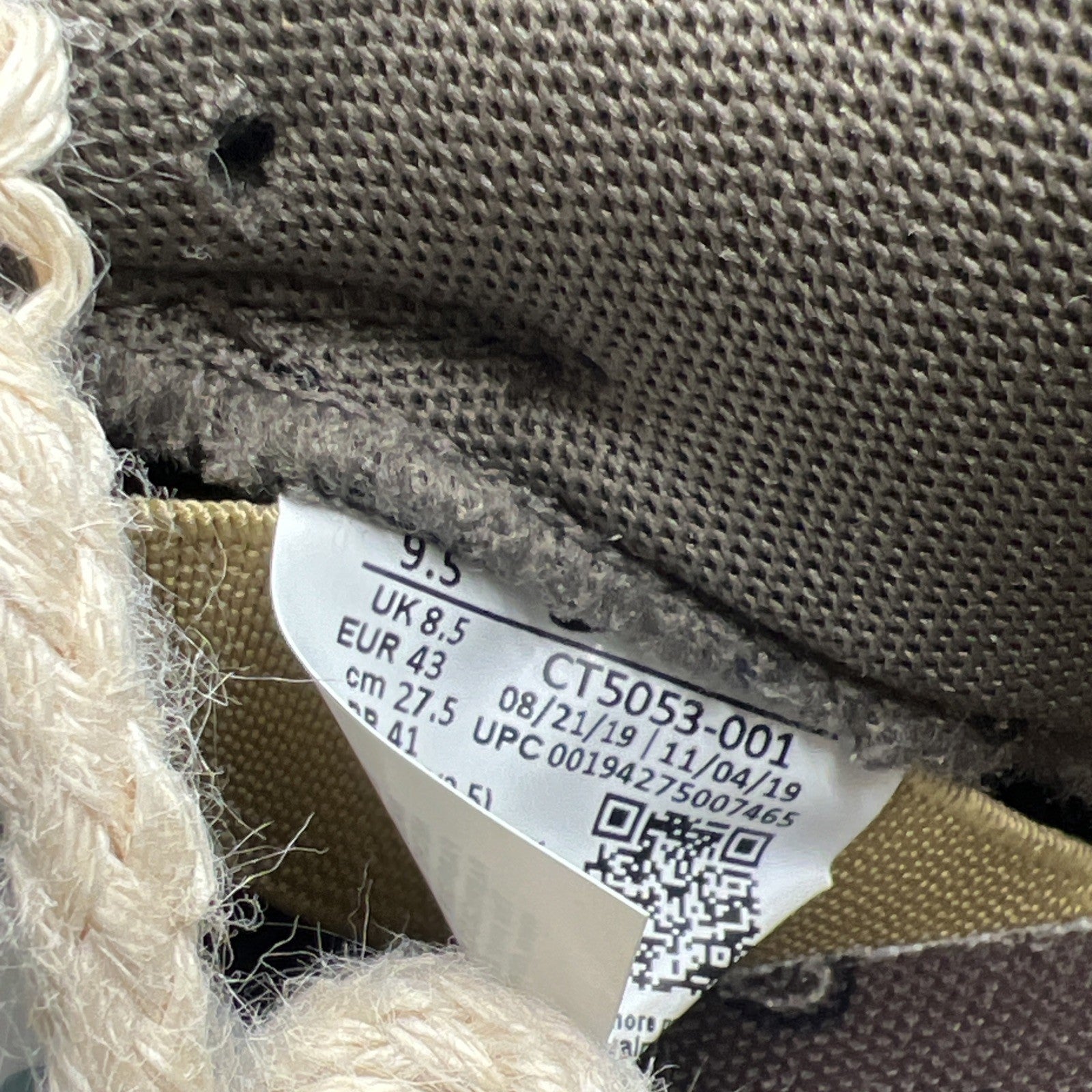 Size 9.5 - Travis Scott x Nike SB Dunk PRM QS Low Cactus Jack (CT5053-001)