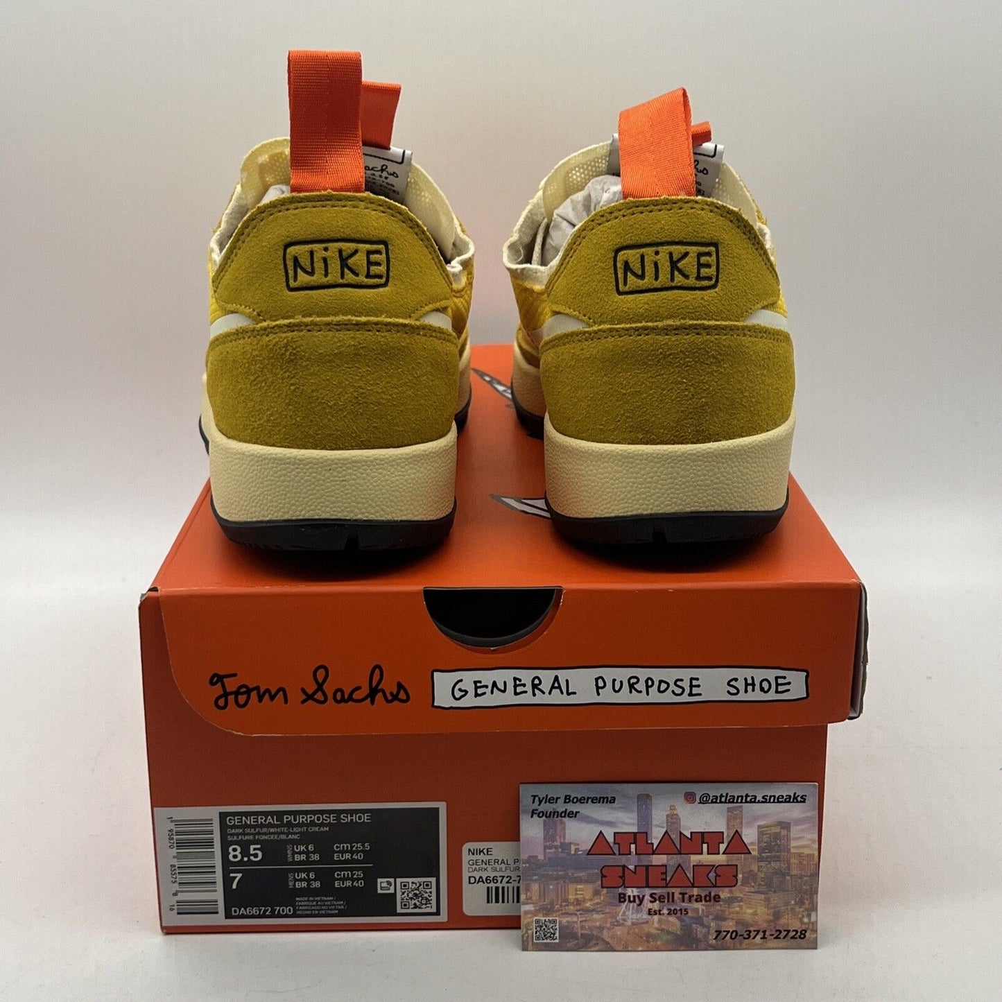 Size 8.5 - NikeCraft General Purpose Shoe x Tom Sachs Low Archive W (DA6672-700)