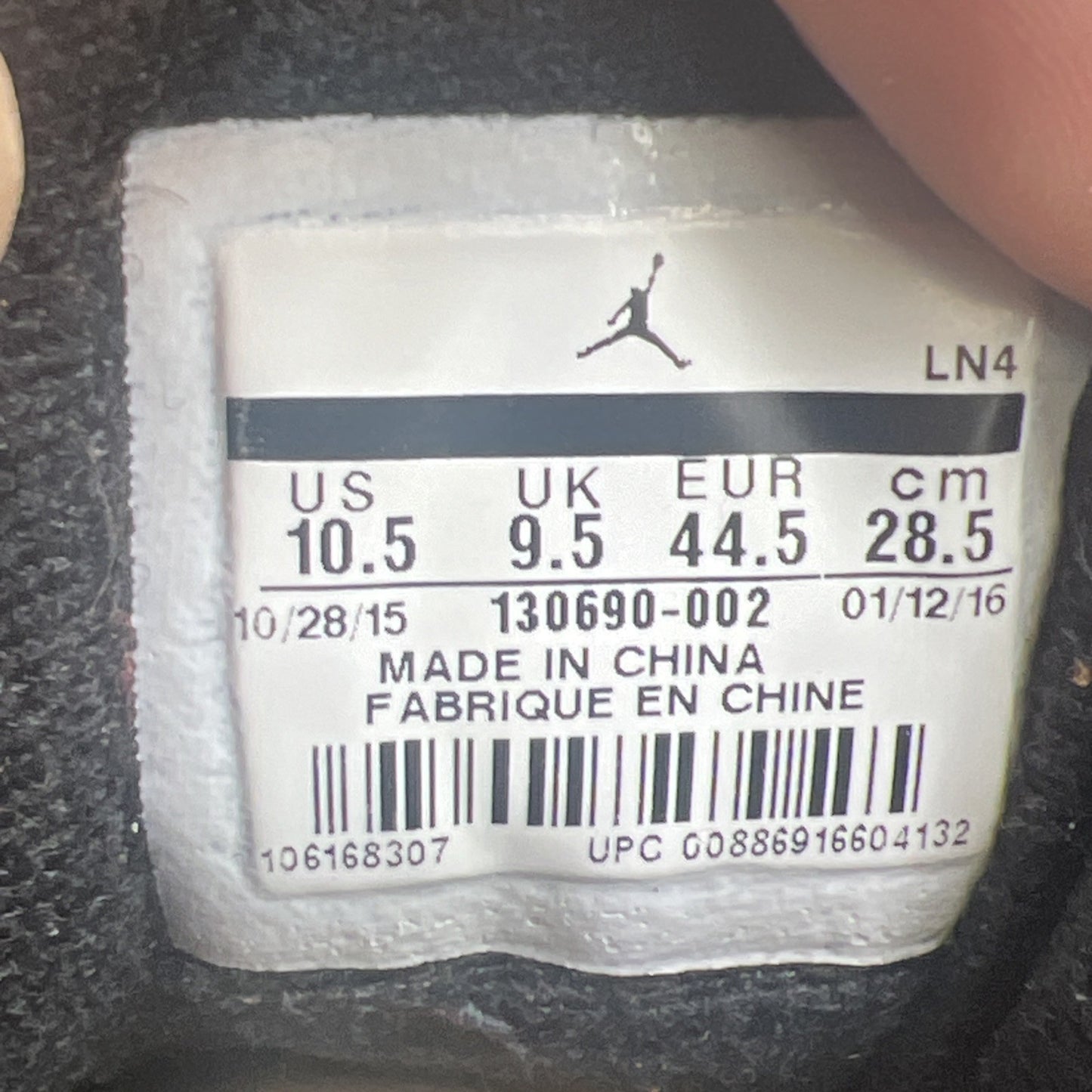 Size 10.5 - Air Jordan 12 Retro Mid Flu Game (130690-002)