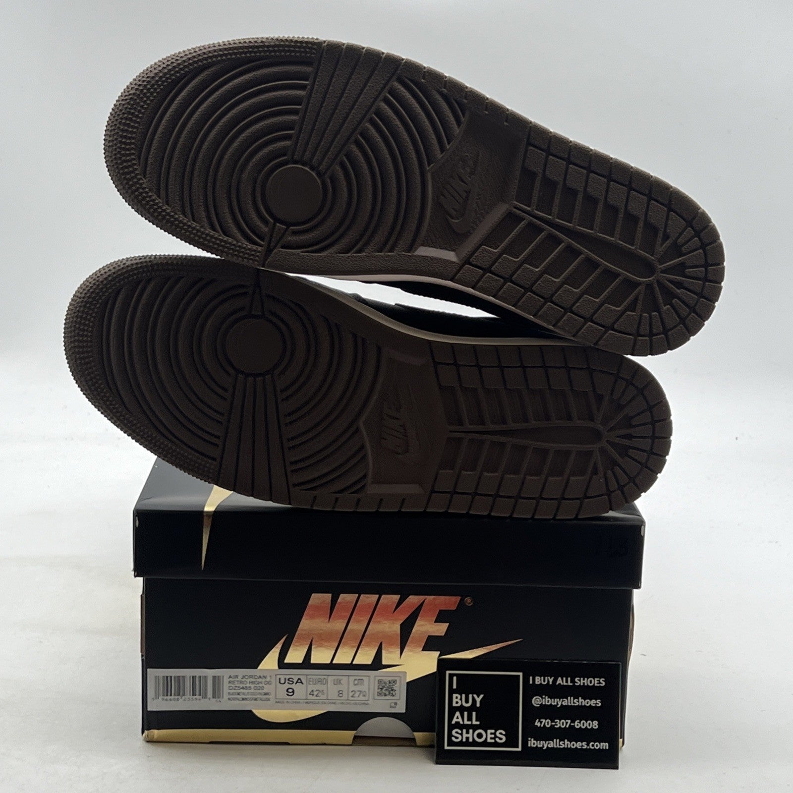 Size 9 - Air Jordan 1 Retro OG High Palomino (DZ5485-020)