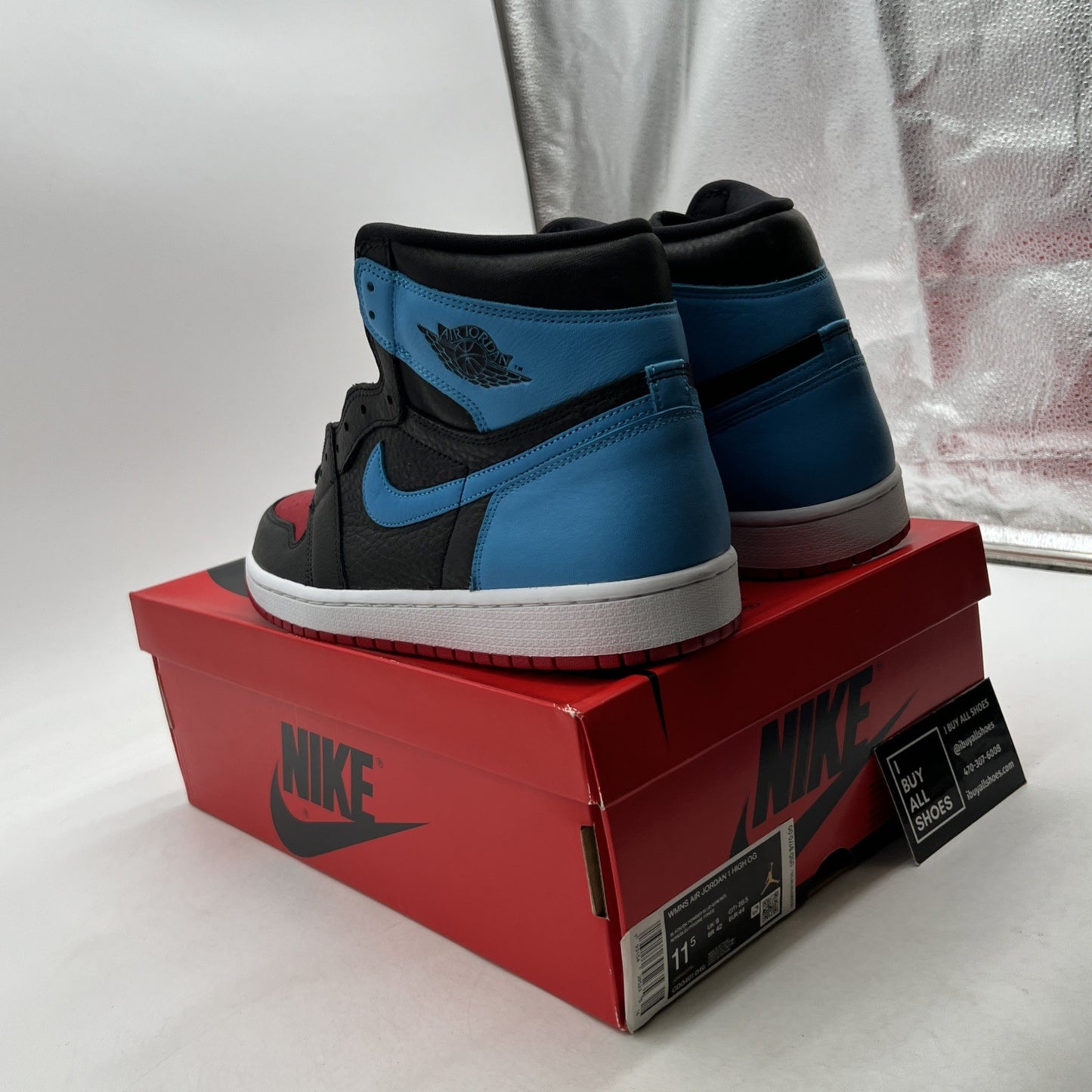 Size 11.5 - Air Jordan 1 High OG UNC To Chicago 2020 (CD0461-046)