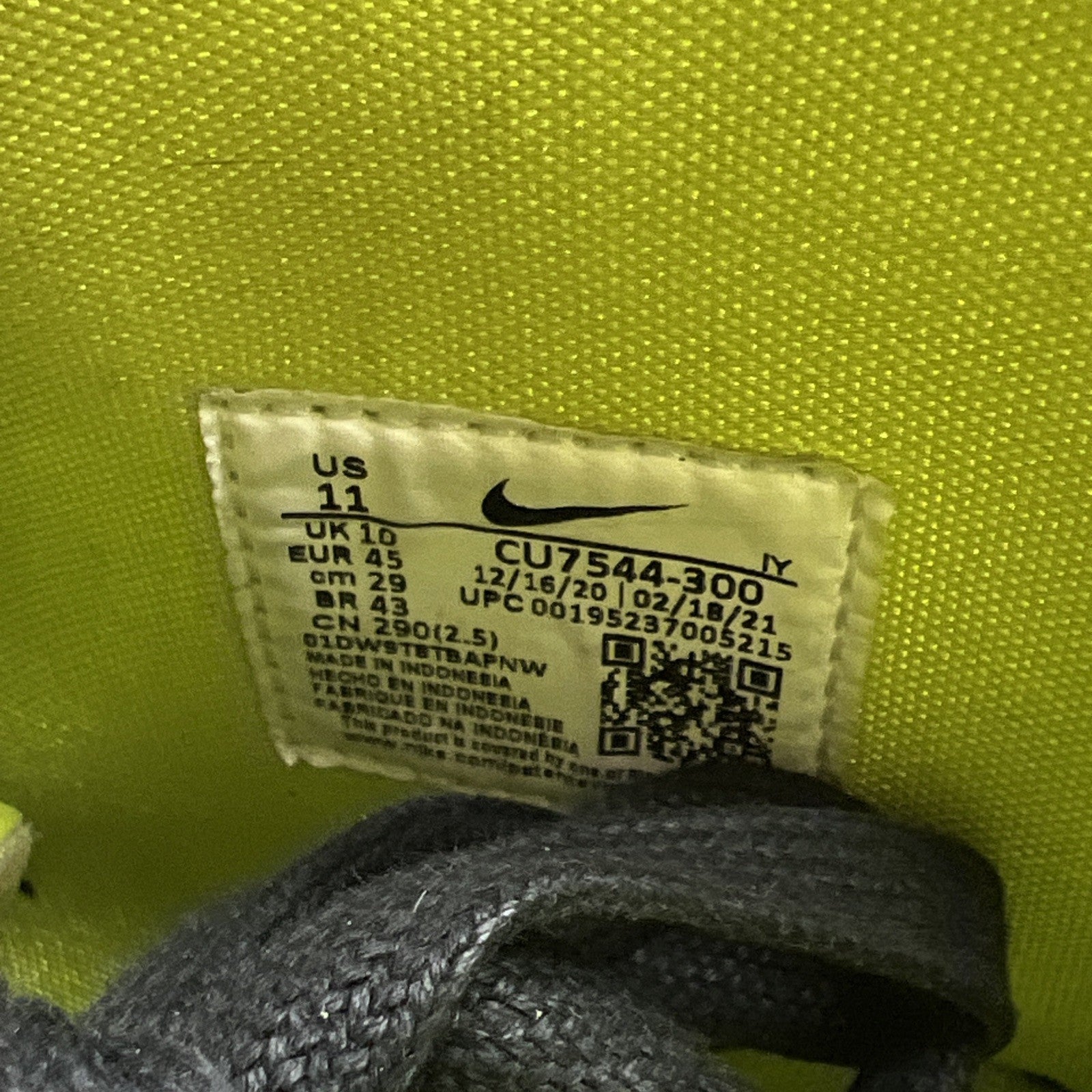 Size 11 - Nike AMBUSH x Dunk High Flash Lime (CU7544-300)