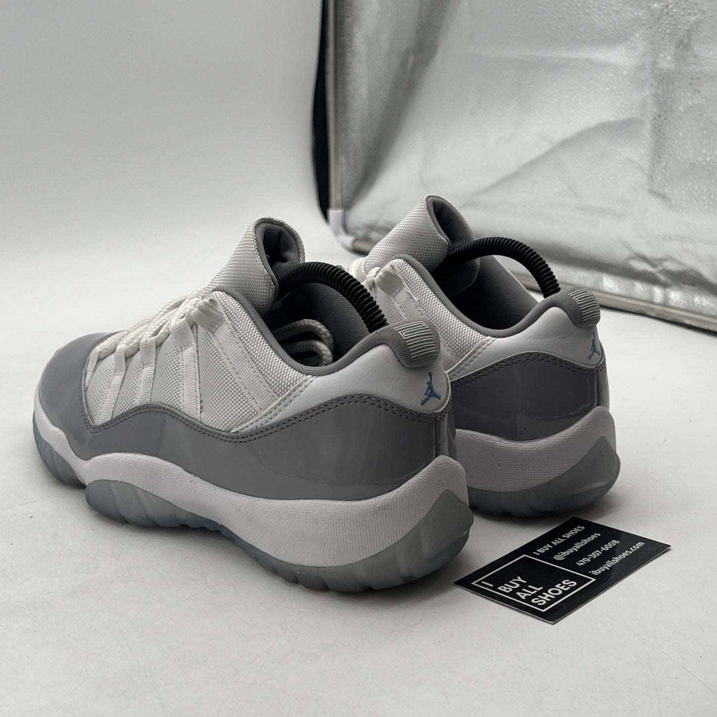 Size 8.5 - Air Jordan 11 Retro Low Cement Grey (AV2187-140)