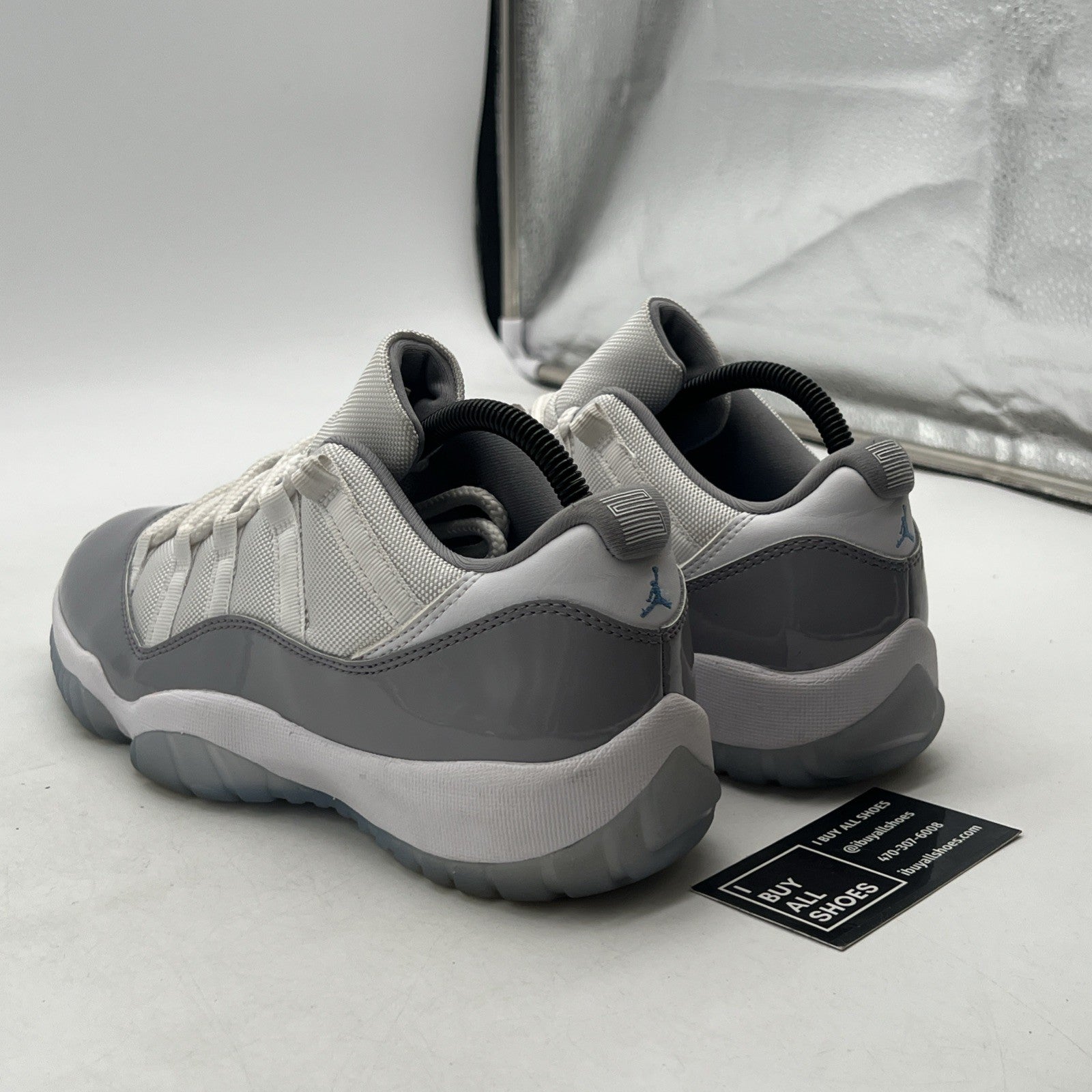 Size 8.5 - Air Jordan 11 Retro Low Cement Grey (AV2187-140)