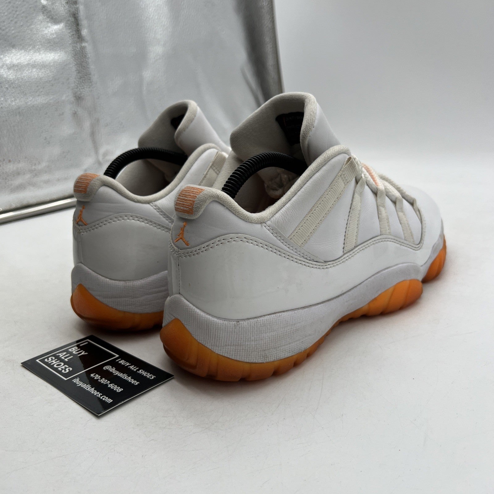 Size 10.5 - Air Jordan 11 Retro Low Bright Citrus W (AH7860-139)