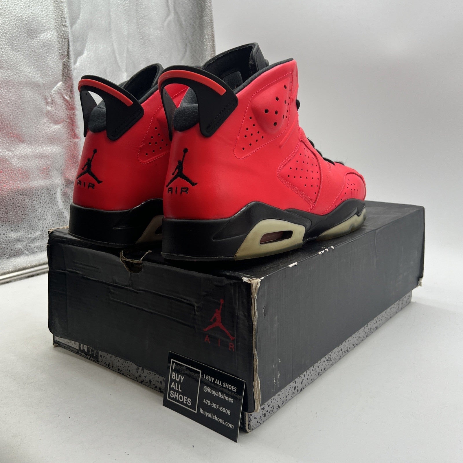 Size 14 - Air Jordan 6 Retro Infrared 23 (384664-623)