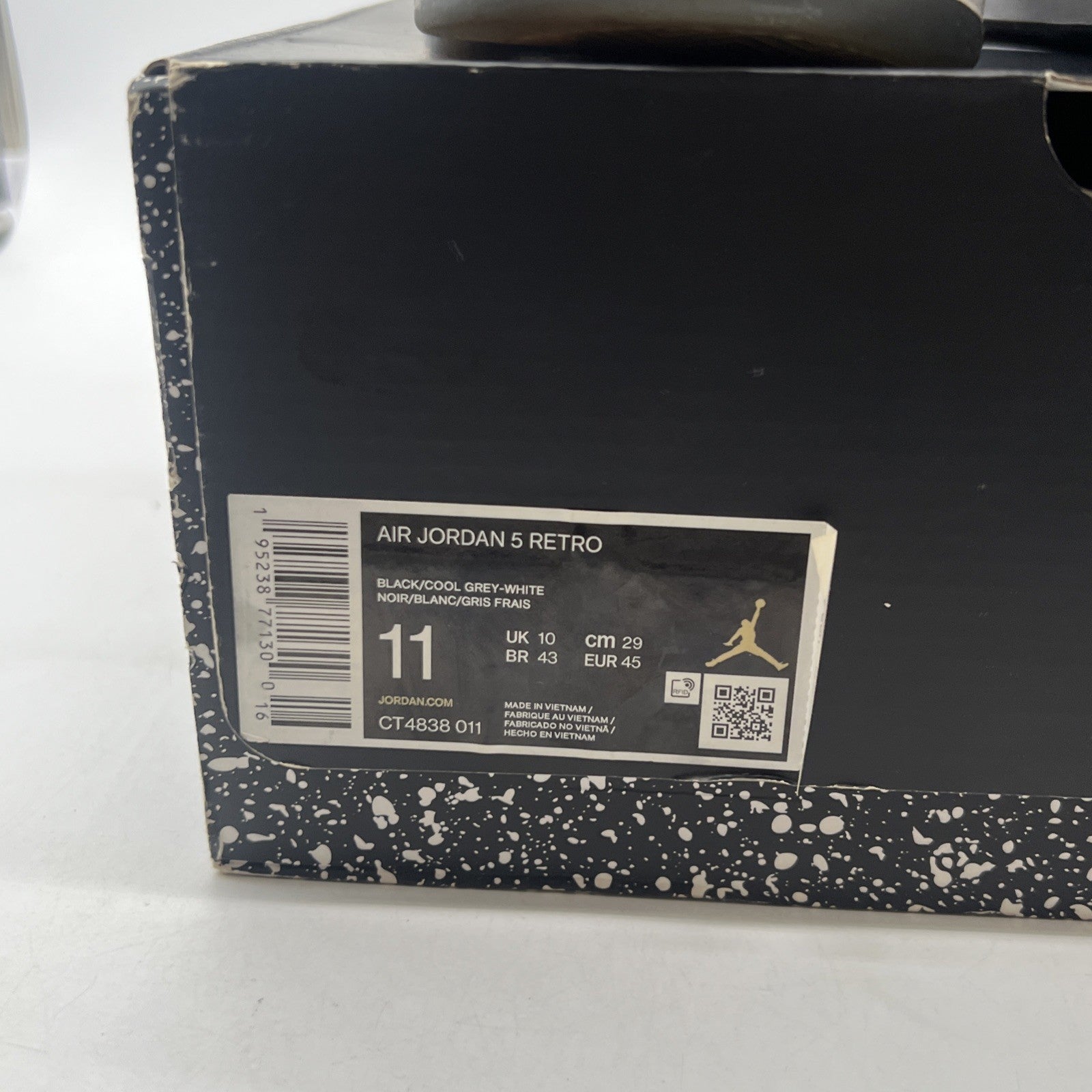 Size 11 - Air Jordan 5 Retro Mid Oreo (CT4838-011)
