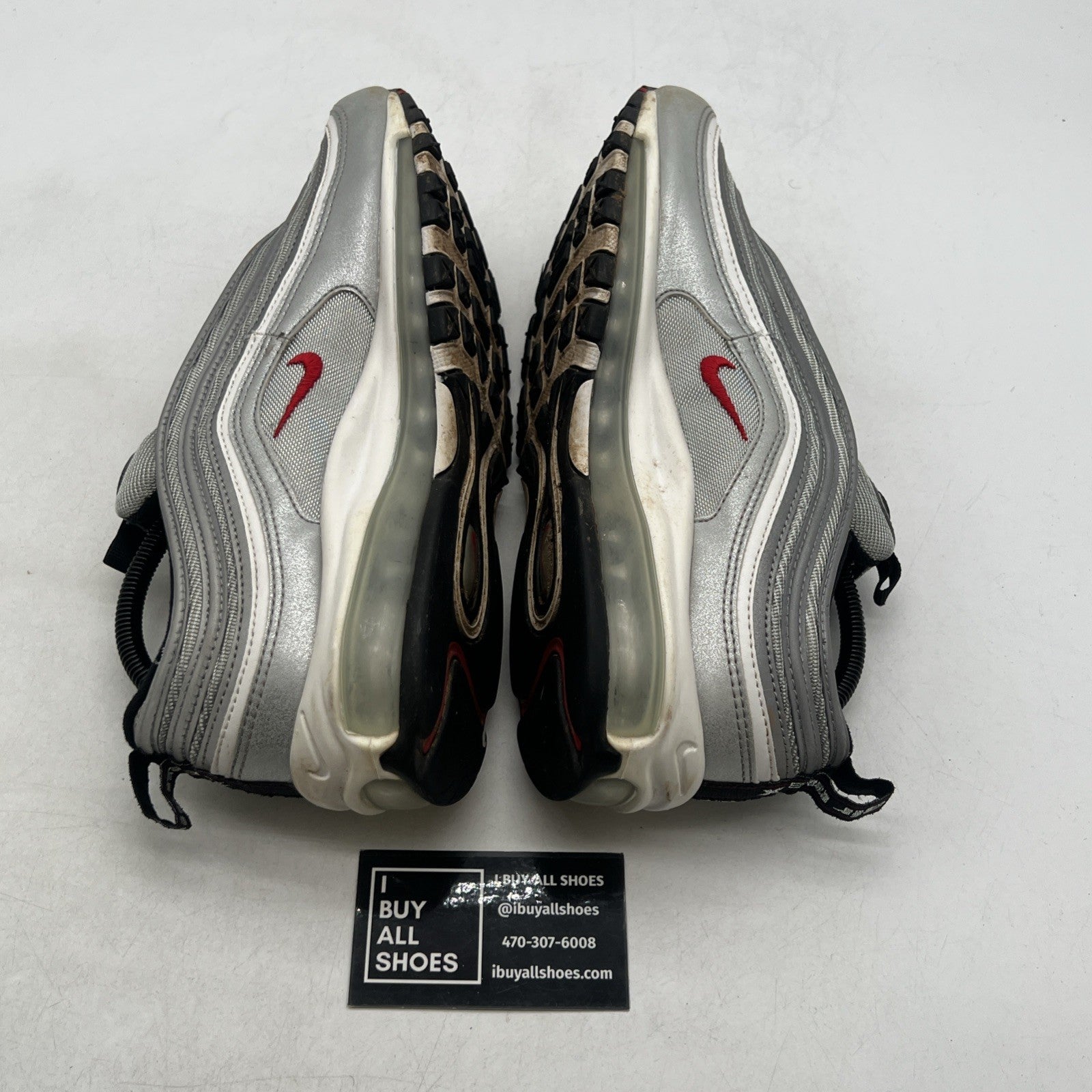 Size 9.5 - Nike Air Max 97 OG QS 2017 Silver Bullet (884421-001)