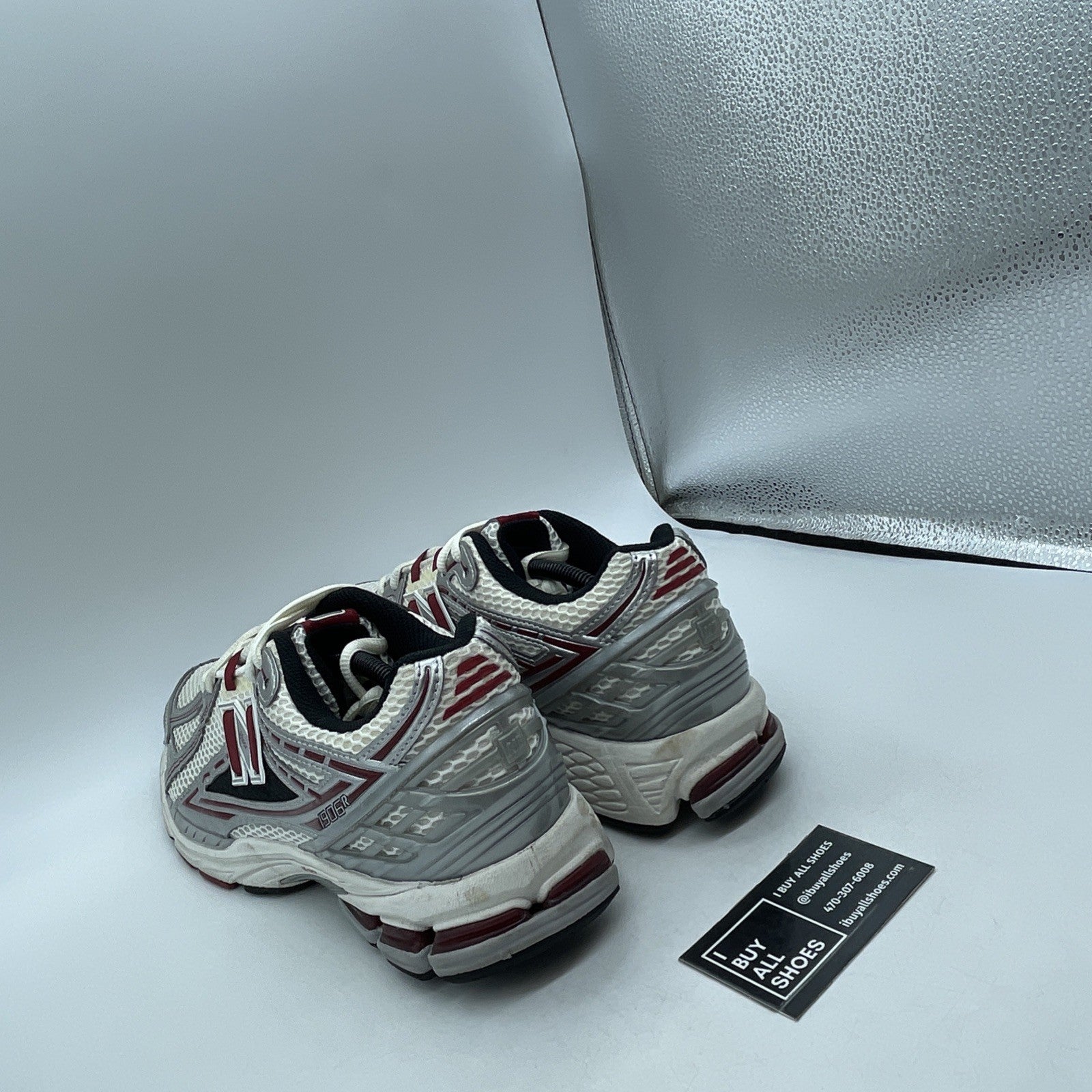 Size 13 - New Balance 1906R Silver Classic Crimson (M1906REA)