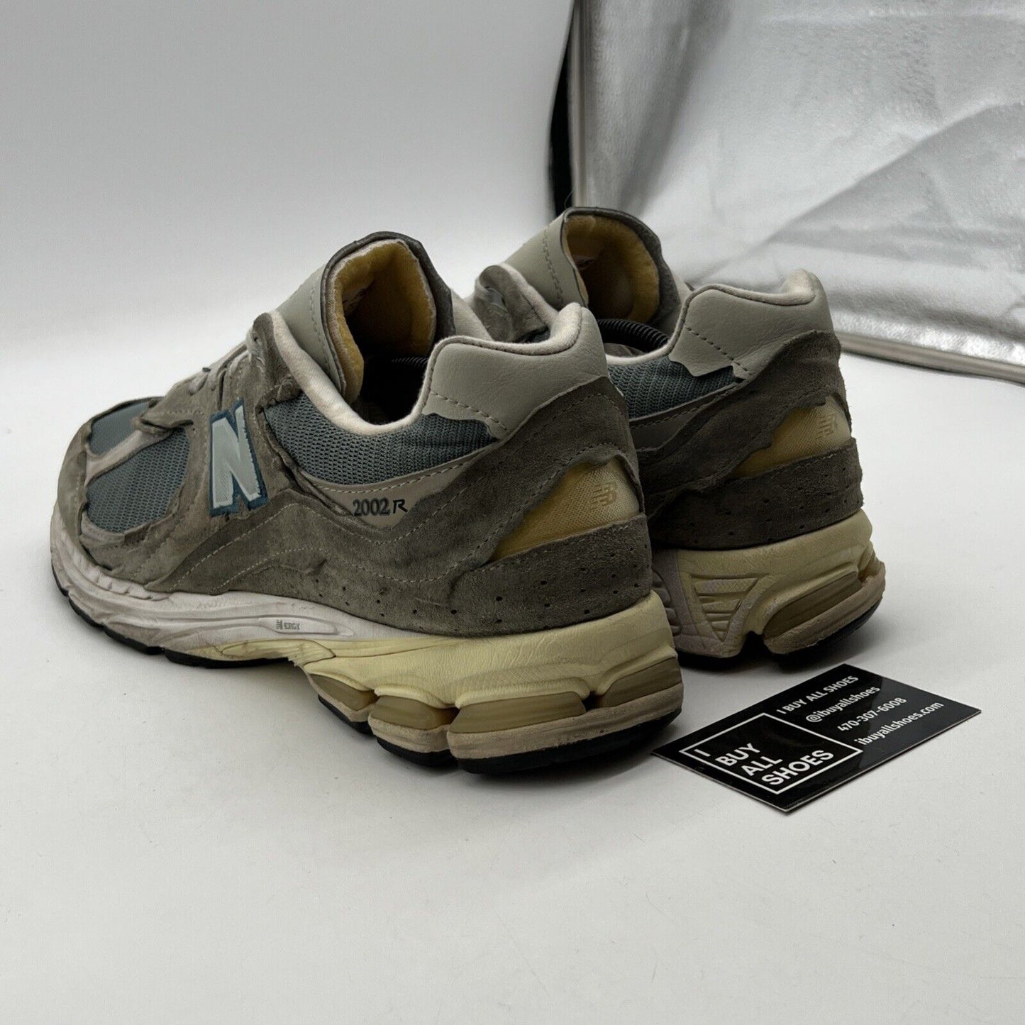 Size 12 - New Balance 2002R Protection Pack-Mirage Gray 2022 (M2002RDD)