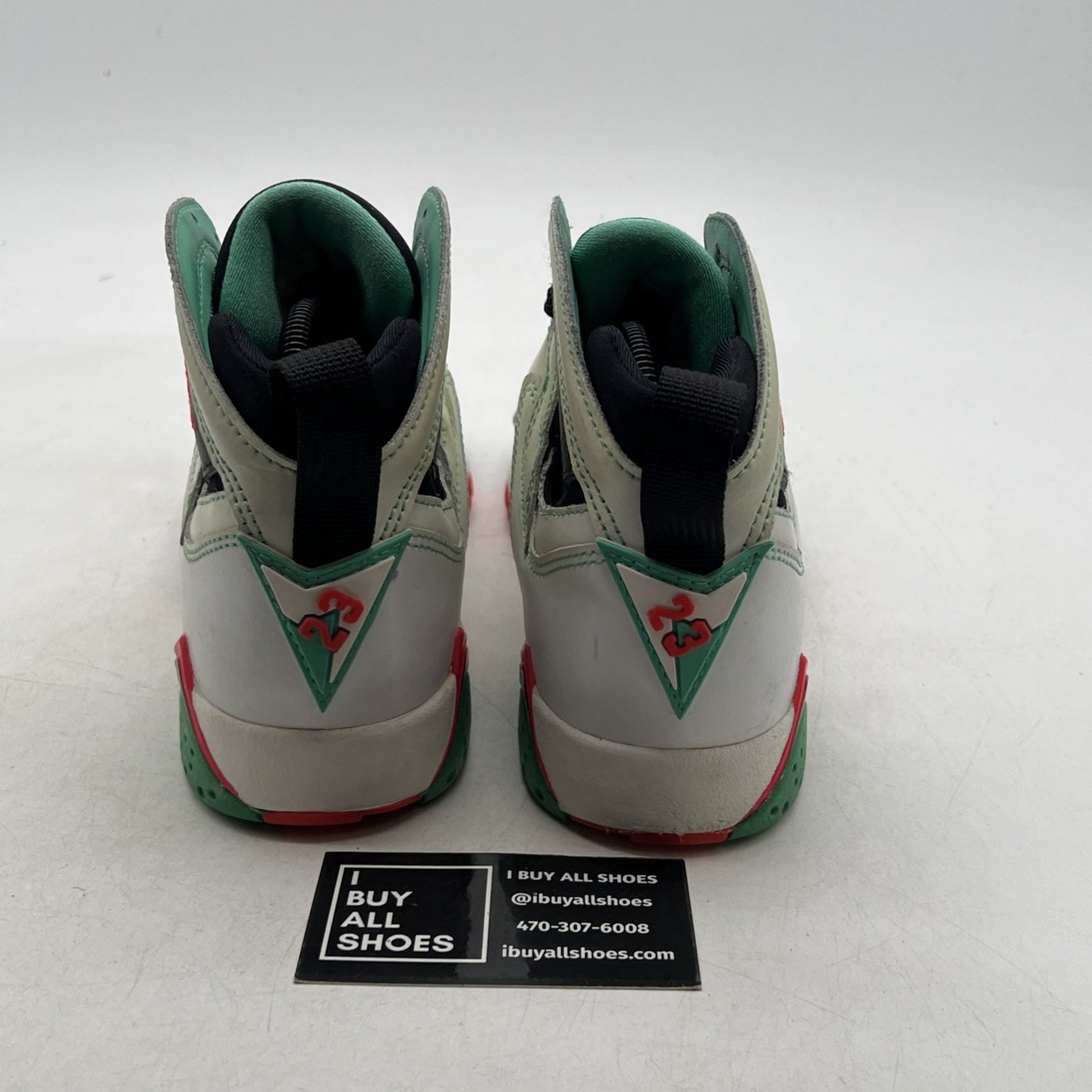 Size 7Y - Nike Air Jordan 7 Retro Verde (705417-138)