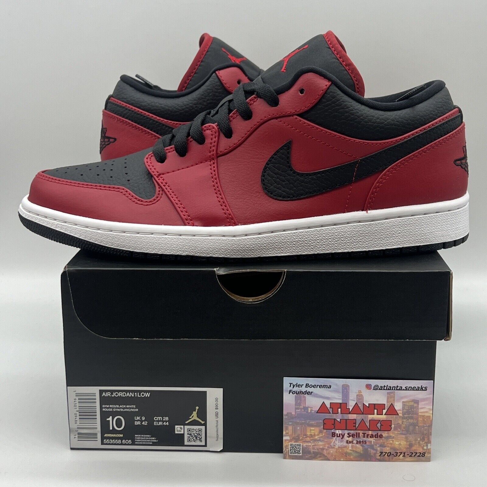 Size 10 - Jordan 1 Low Reverse Bred