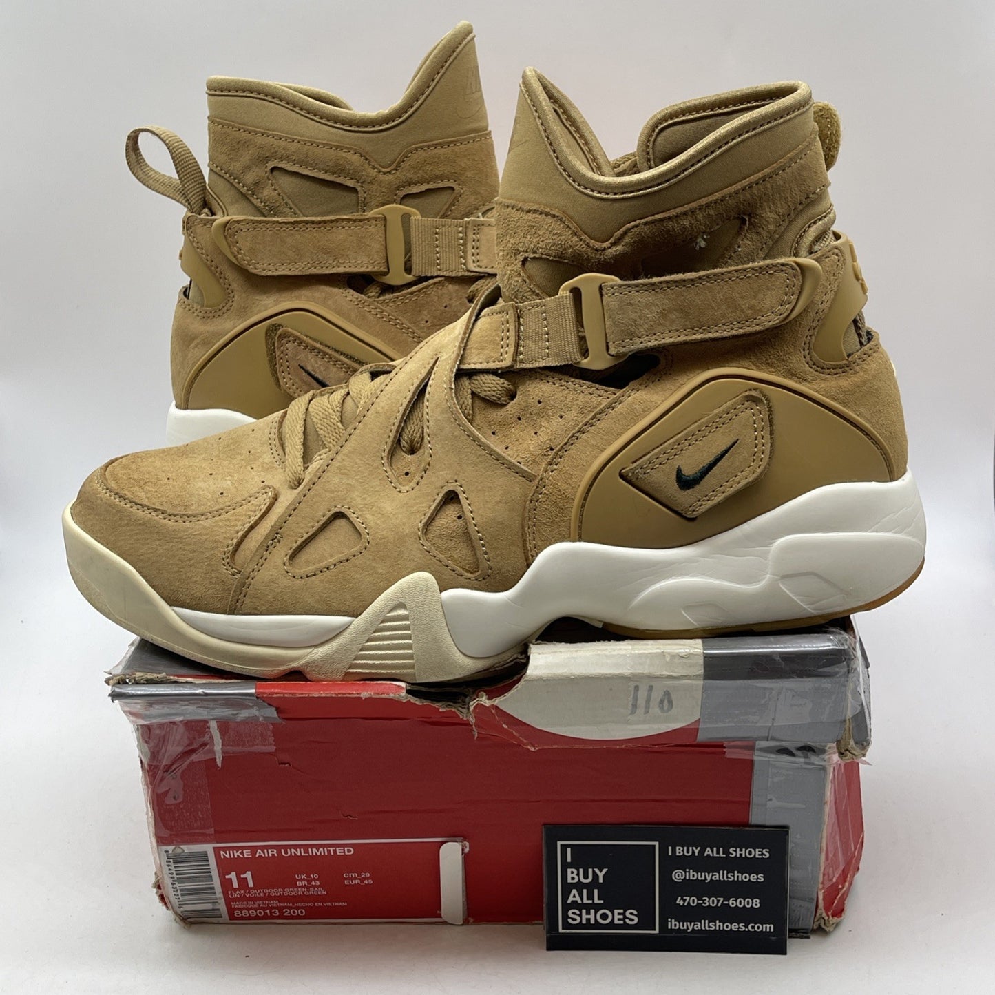 Size 11 - Nike Air Unlimited Flax (889013-200)