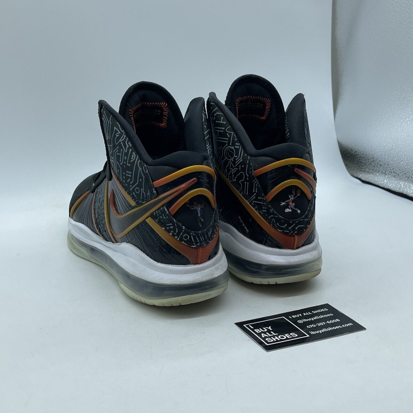 Size 8 - Nike Space Jam x LeBron 8 A New Legacy Black Suede Leather (DB1732-001)