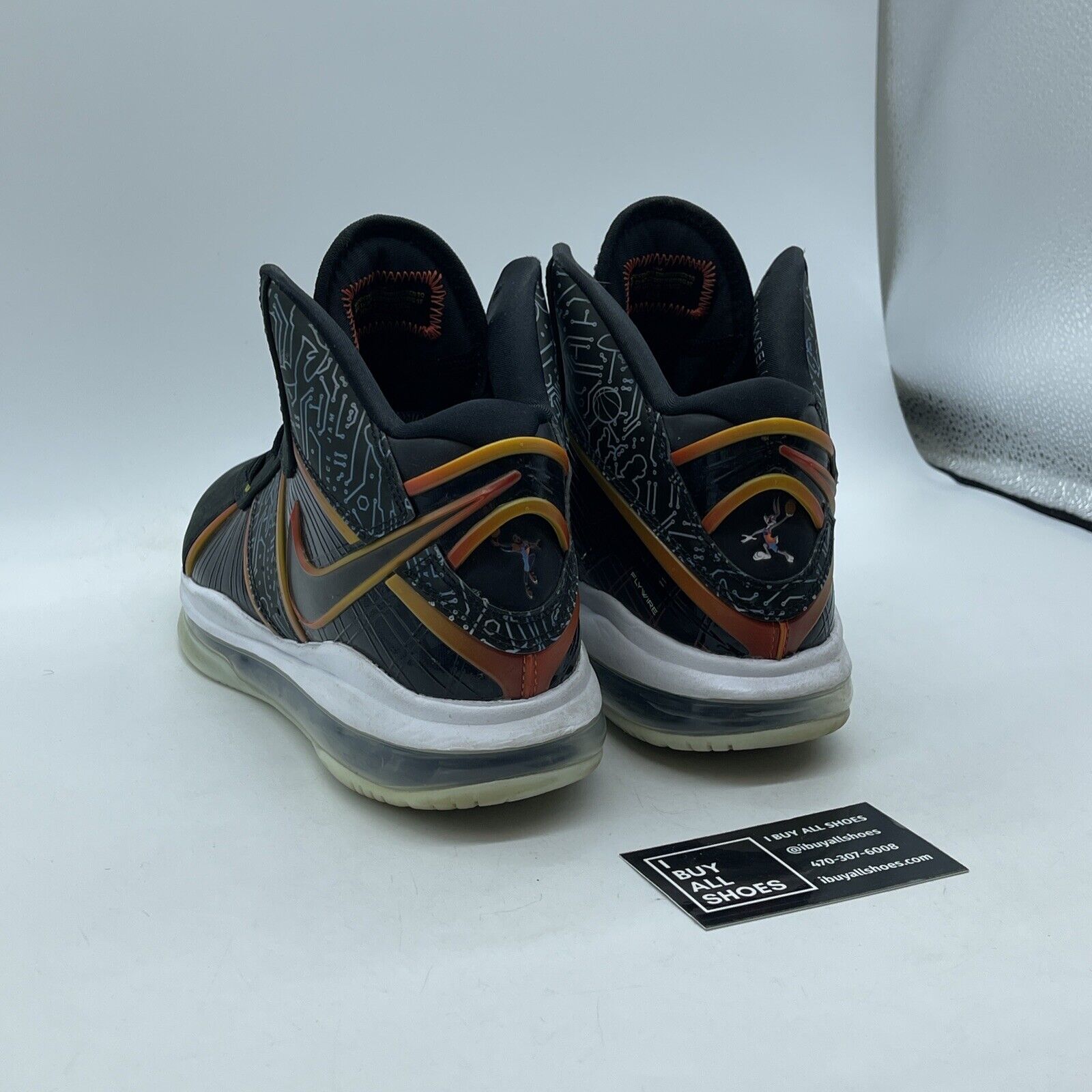 Size 8 - Nike Space Jam x LeBron 8 A New Legacy Black Suede Leather (DB1732-001)