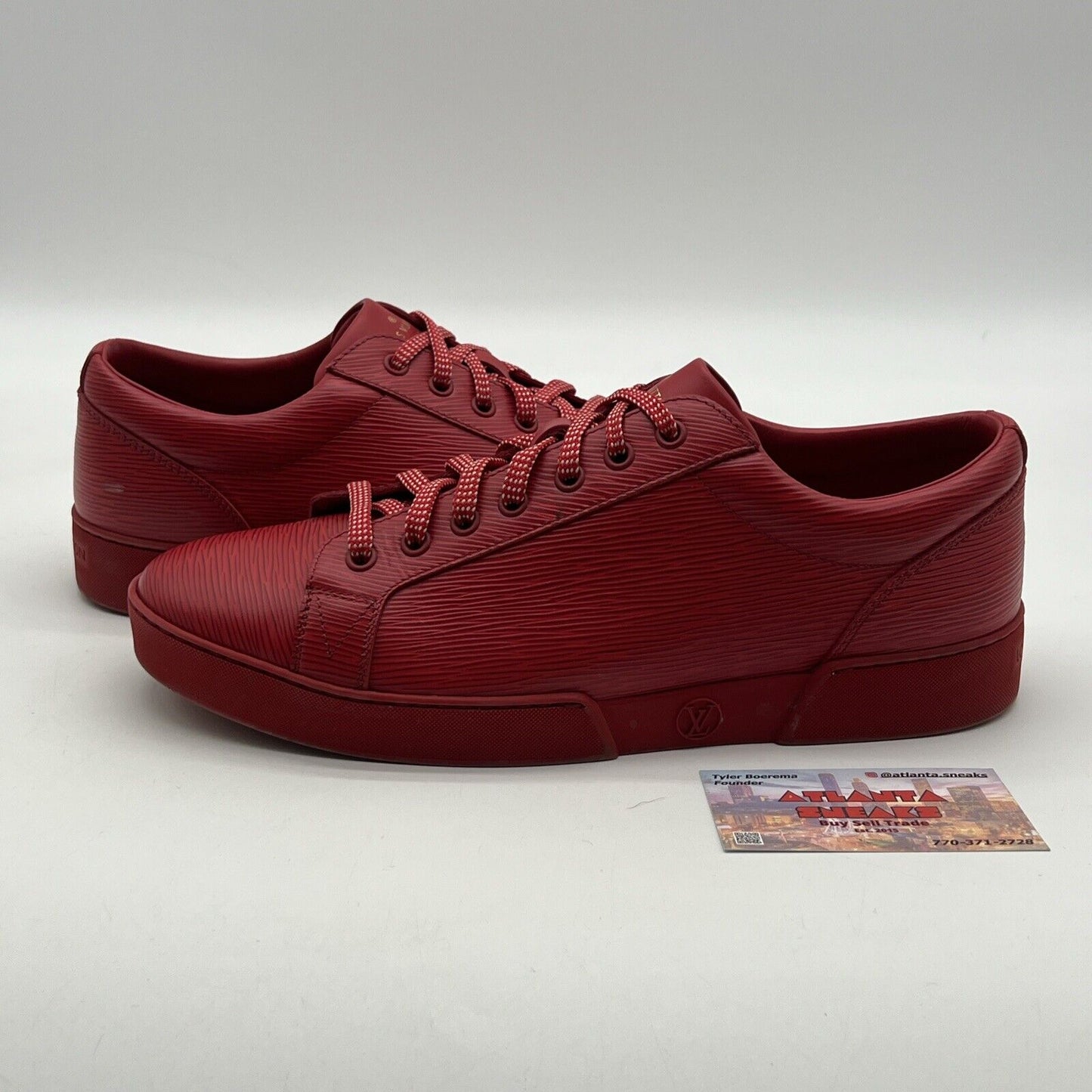 Size 9.5 - Louis Vuitton Red Concord Epi Leather