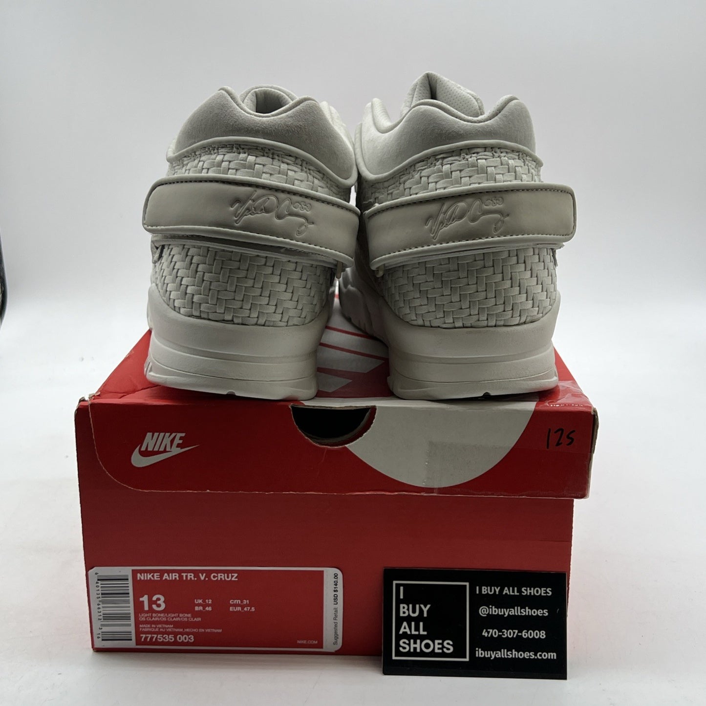 Size 13 - Nike Air Trainer Cruz Light Bone (777535-003)