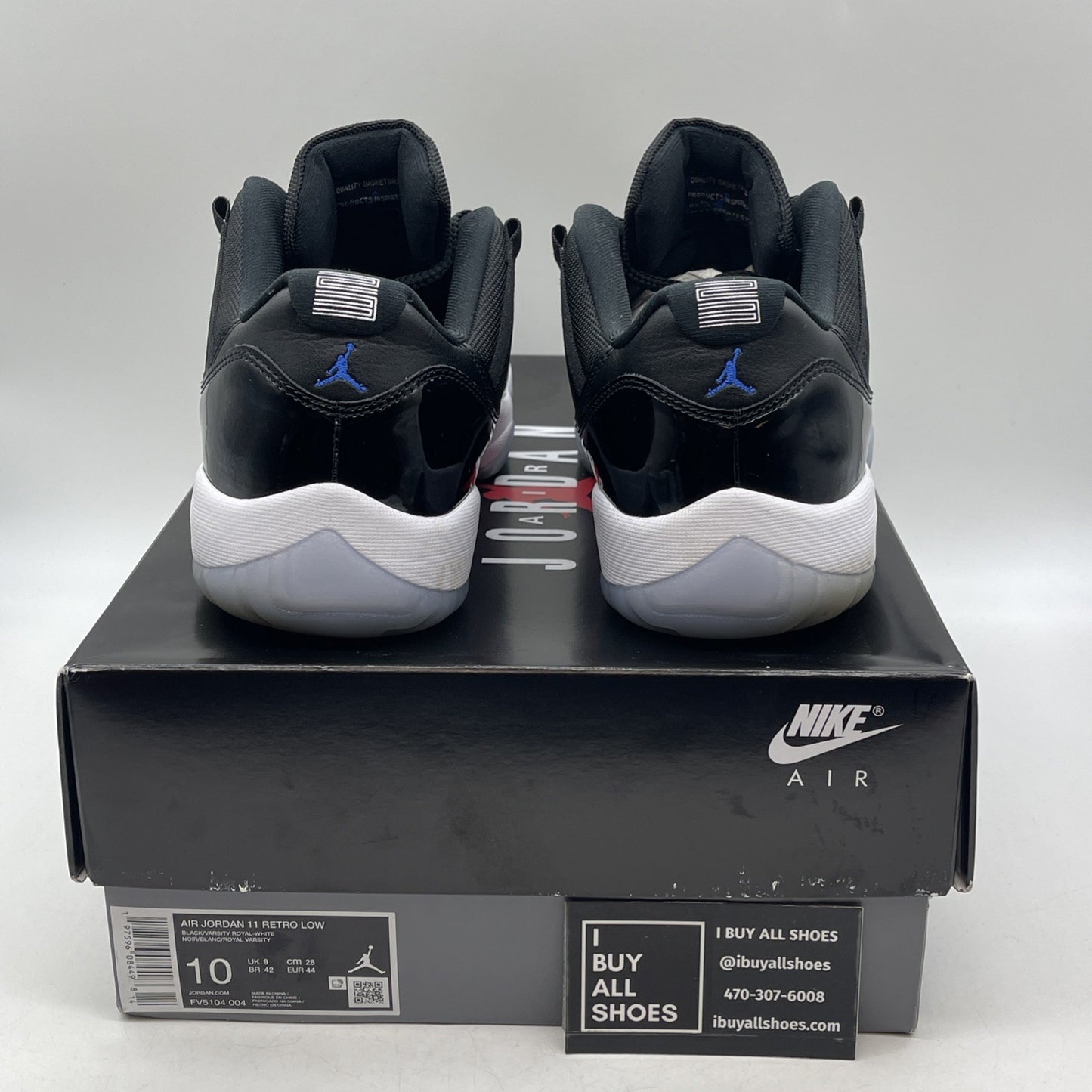 Size 10 - Air Jordan 11 Retro Low Space Jam (FV5104-004)