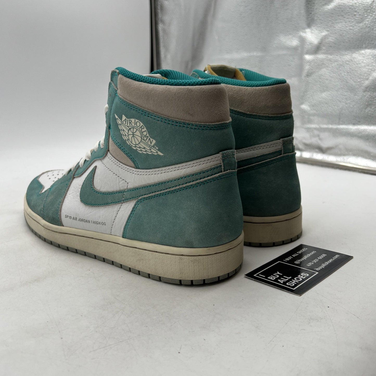 Size 12 - Air Jordan 1 Retro OG High Turbo Green (555088-311)