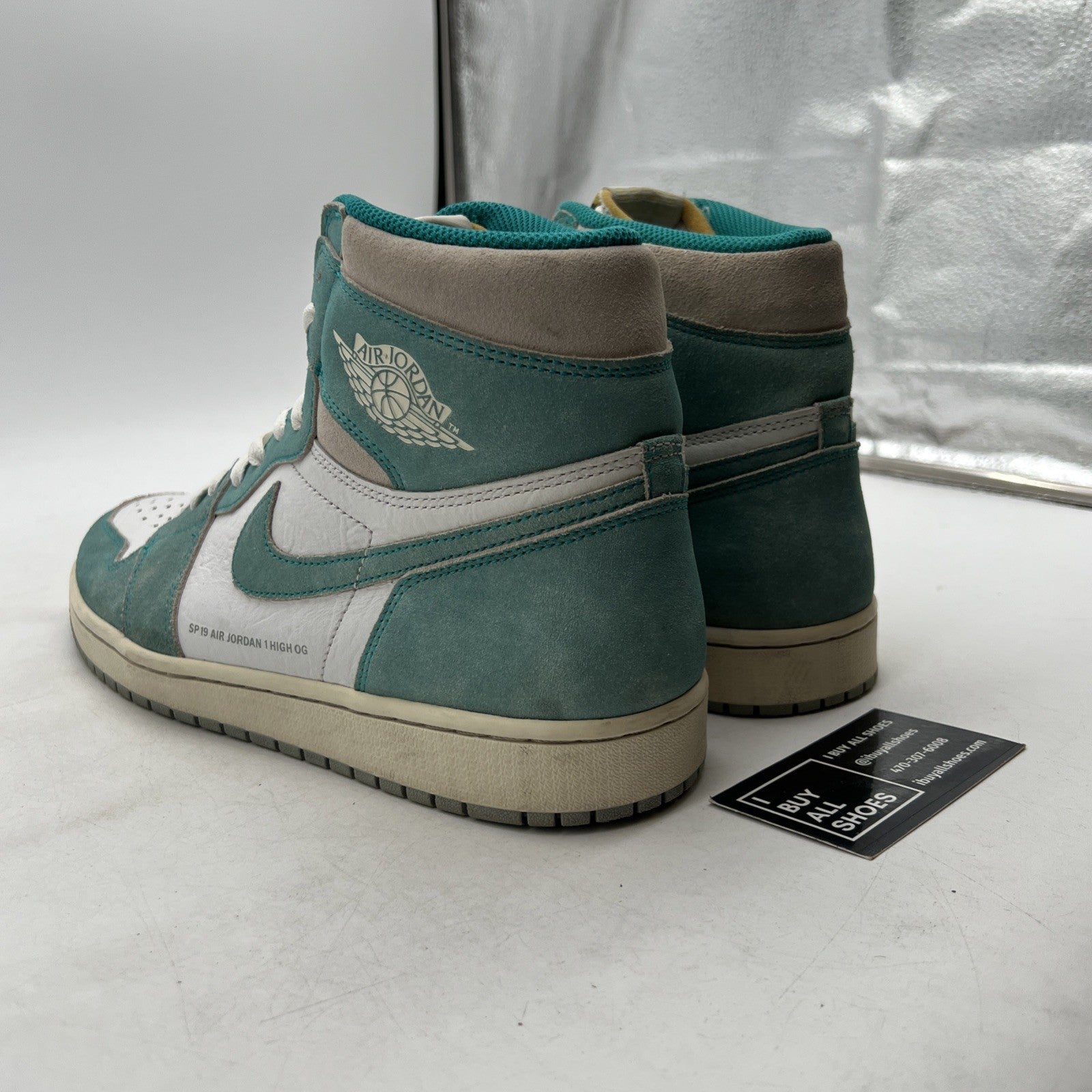 Size 12 - Air Jordan 1 Retro OG High Turbo Green (555088-311)
