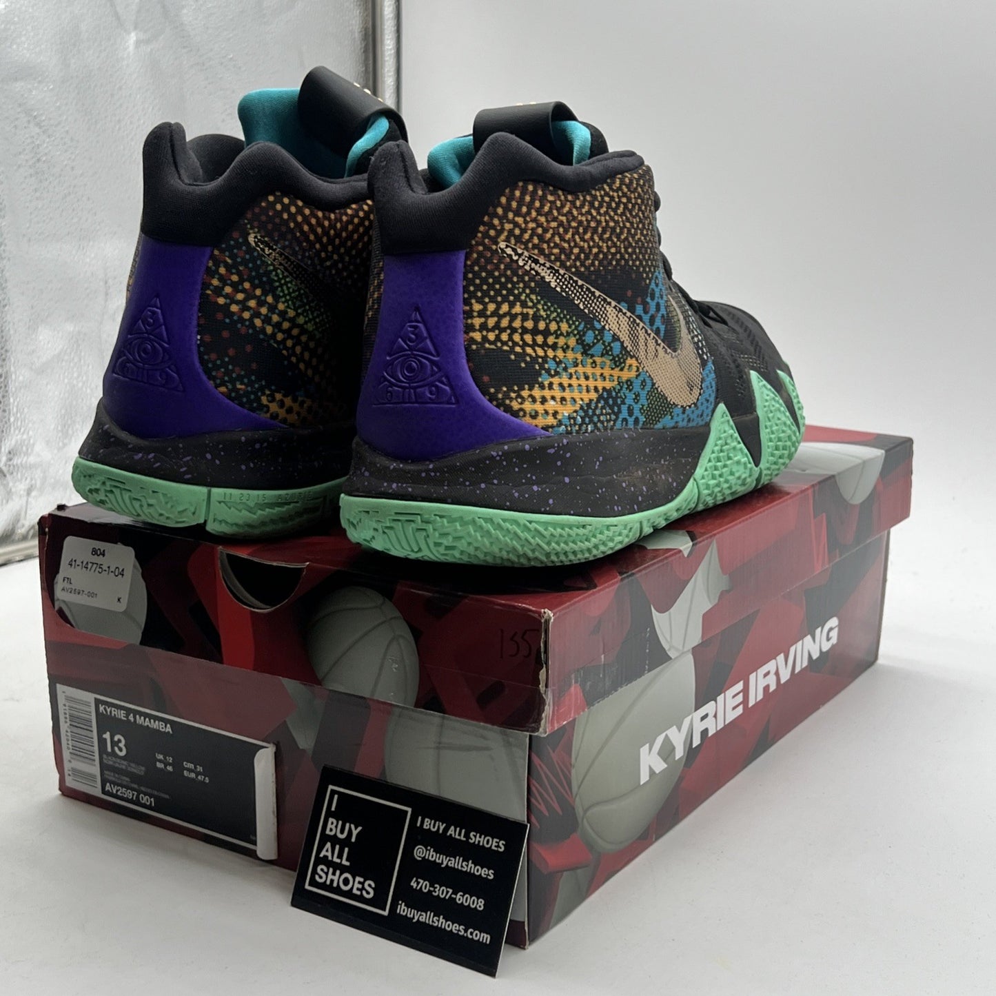 Size 13 - Nike Kyrie 4 Mamba Mentality (AV2597-001)