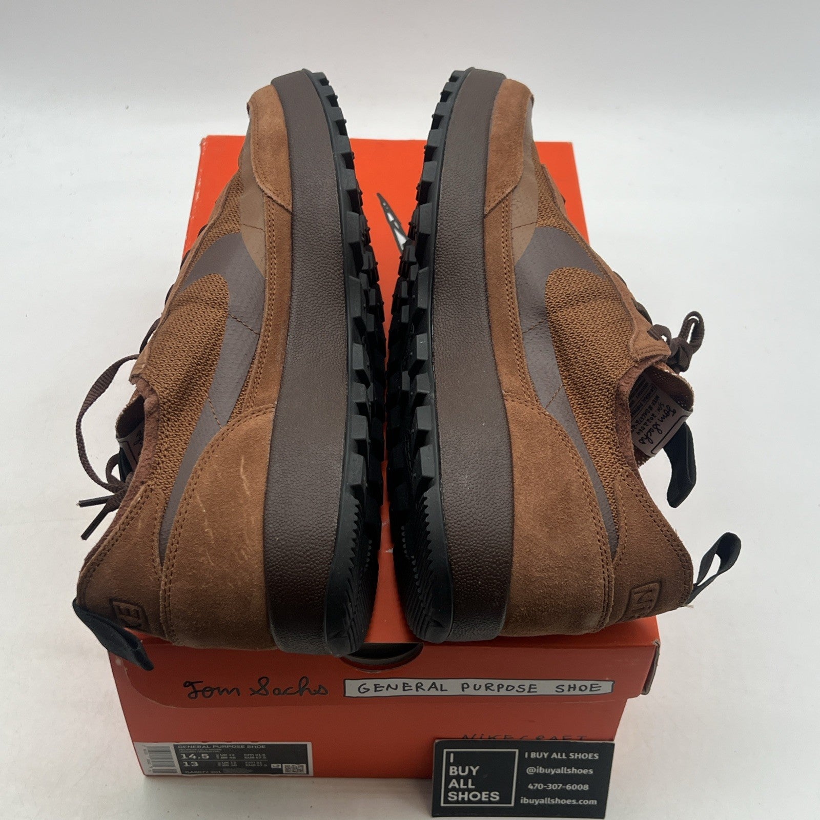 Size 14.5 - Nike x Tom Sachs NikeCraft General Purpose Shoes (DA6672-201)