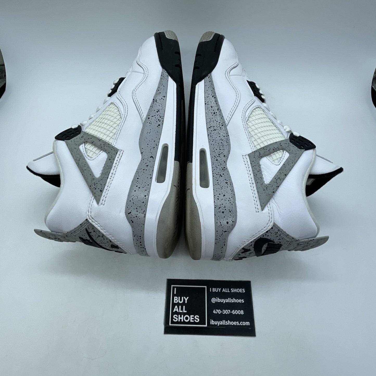 Size 9 - Air Jordan 4 Retro OG Mid White Cement (840606-192)
