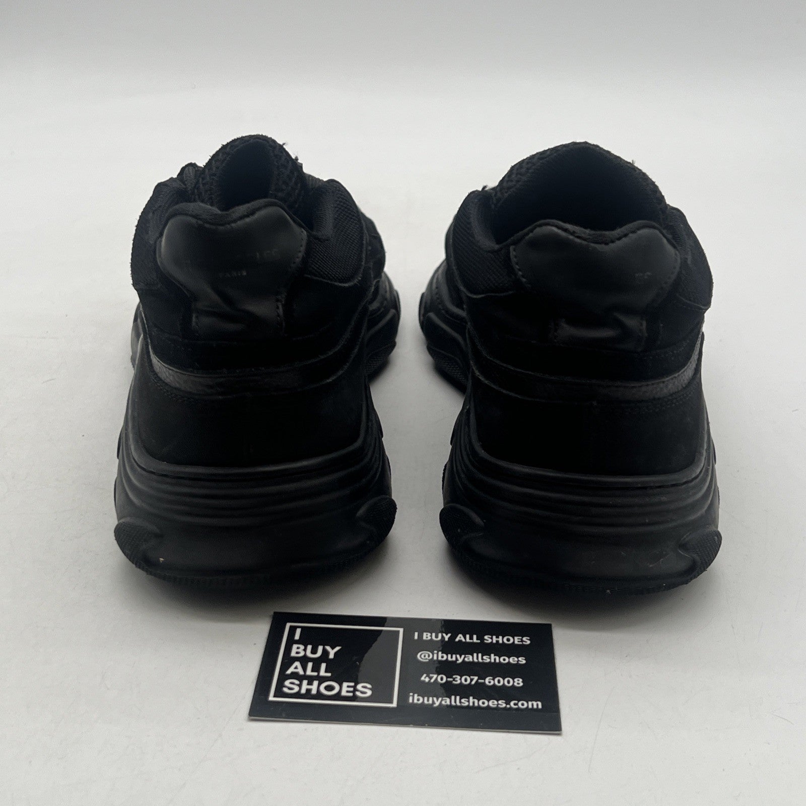Size 42 - The Kooples Trainer Triple Black