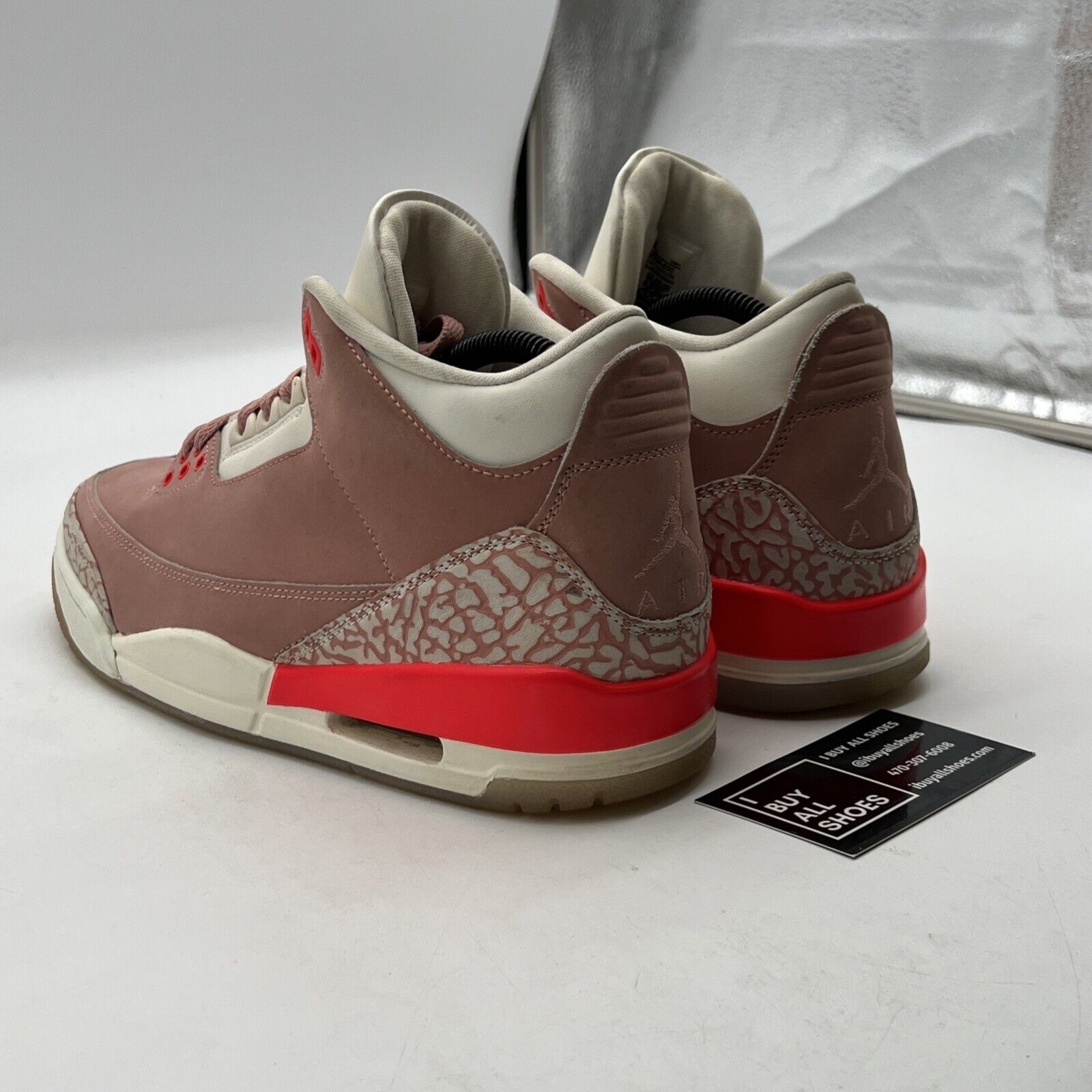Size 10 - Air Jordan 3 Retro Rust Pink W (CK9246-600)