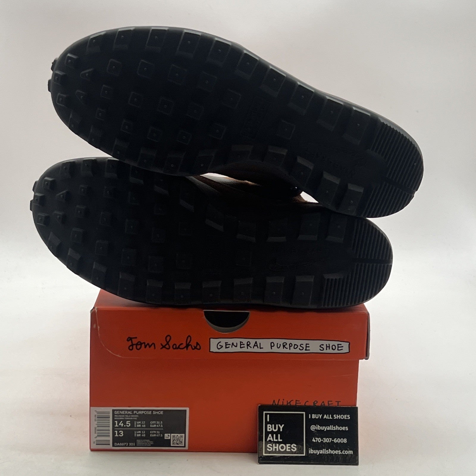 Size 14.5 - Nike x Tom Sachs NikeCraft General Purpose Shoes (DA6672-201)