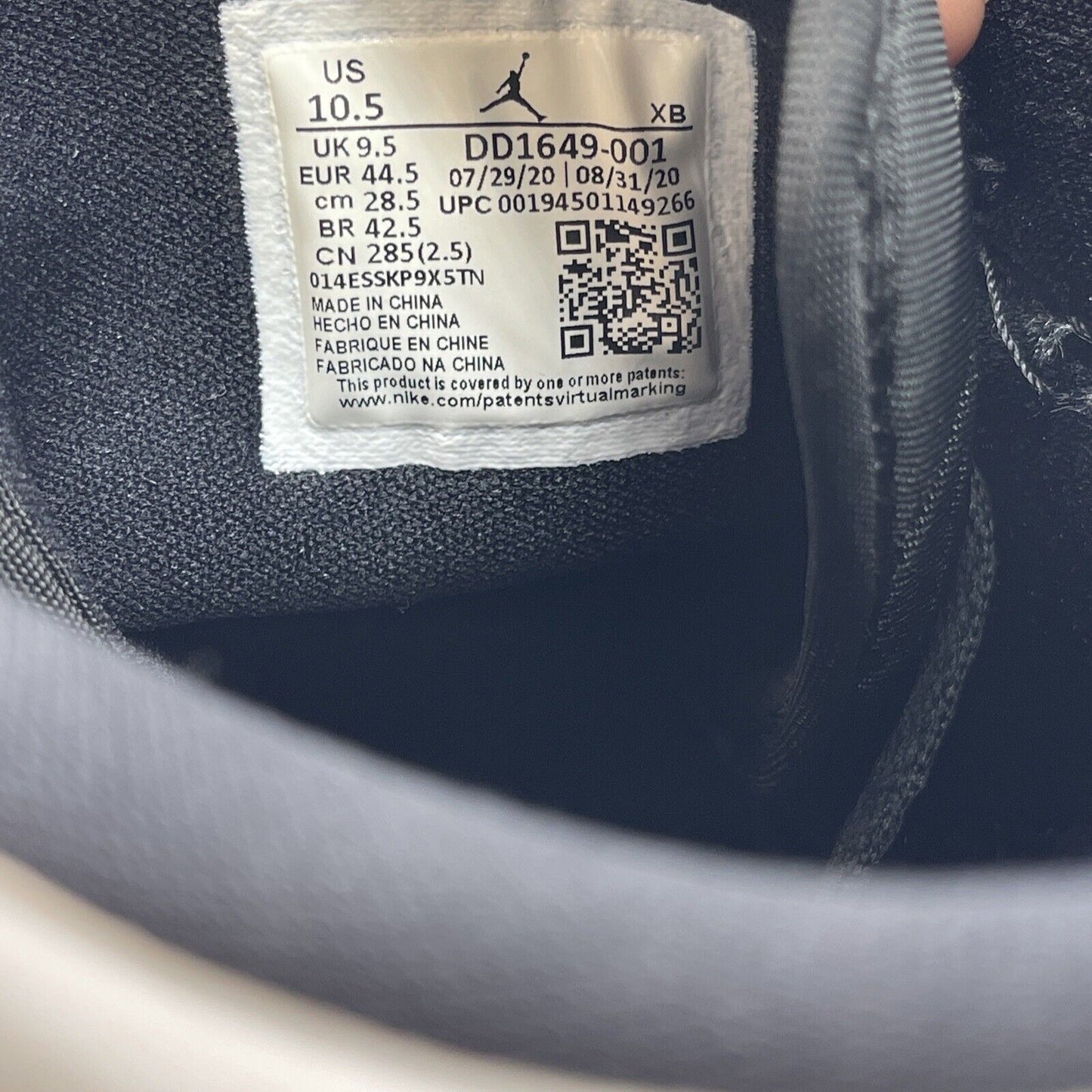 Size 10.5 - Air Jordan 1 SE Mid All Star 2021 White Black Leather (DD1649-001)
