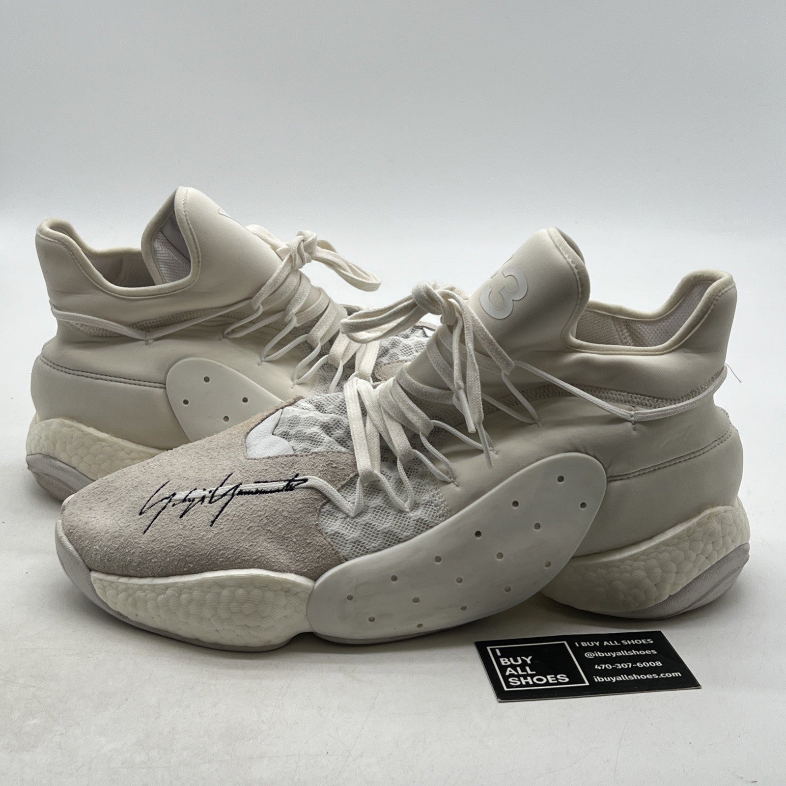 Size 14 - adidas Y-3 x BYW Boost JH King of Flowers (B43875)