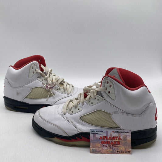 Size 11.5 - Jordan 5 Retro Mid Fire Red