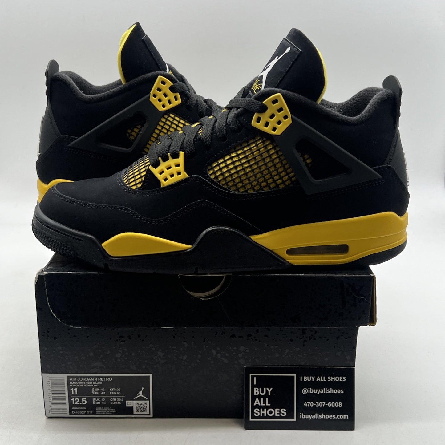 Size 11 - Air Jordan 4 Retro Mid Thunder (DH6927-017)