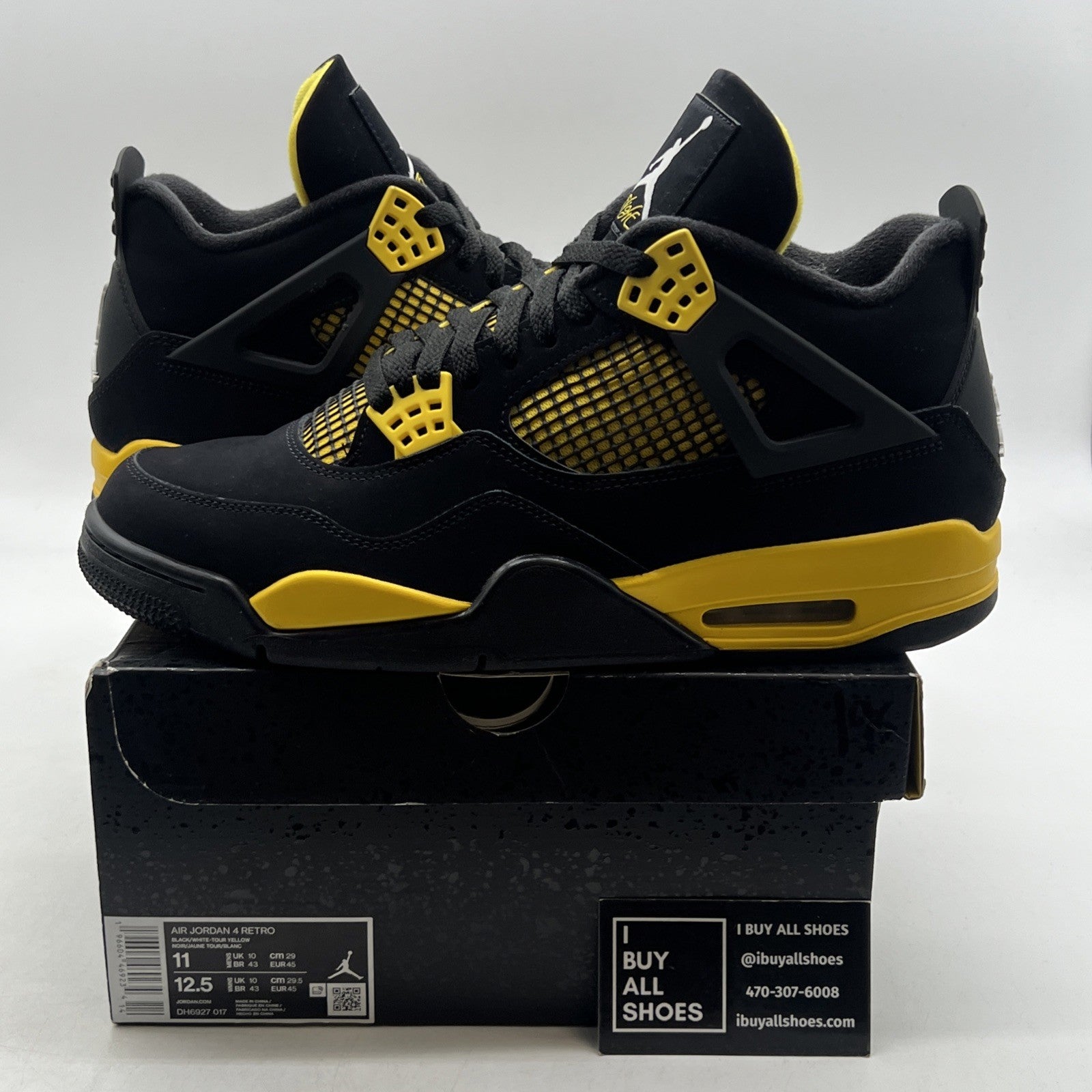 Size 11 - Air Jordan 4 Retro Mid Thunder (DH6927-017)