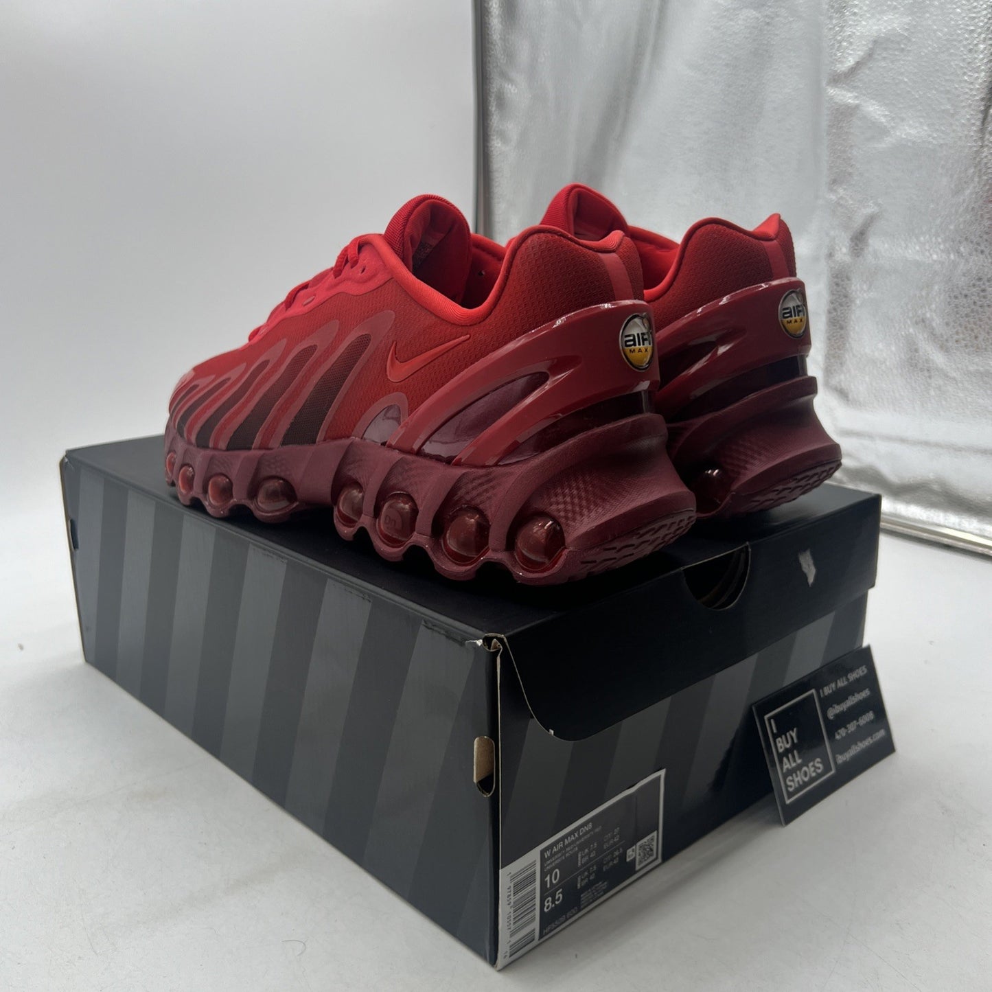 Size 10 - Nike Air Max DN8 University Red W (HF5508-600)