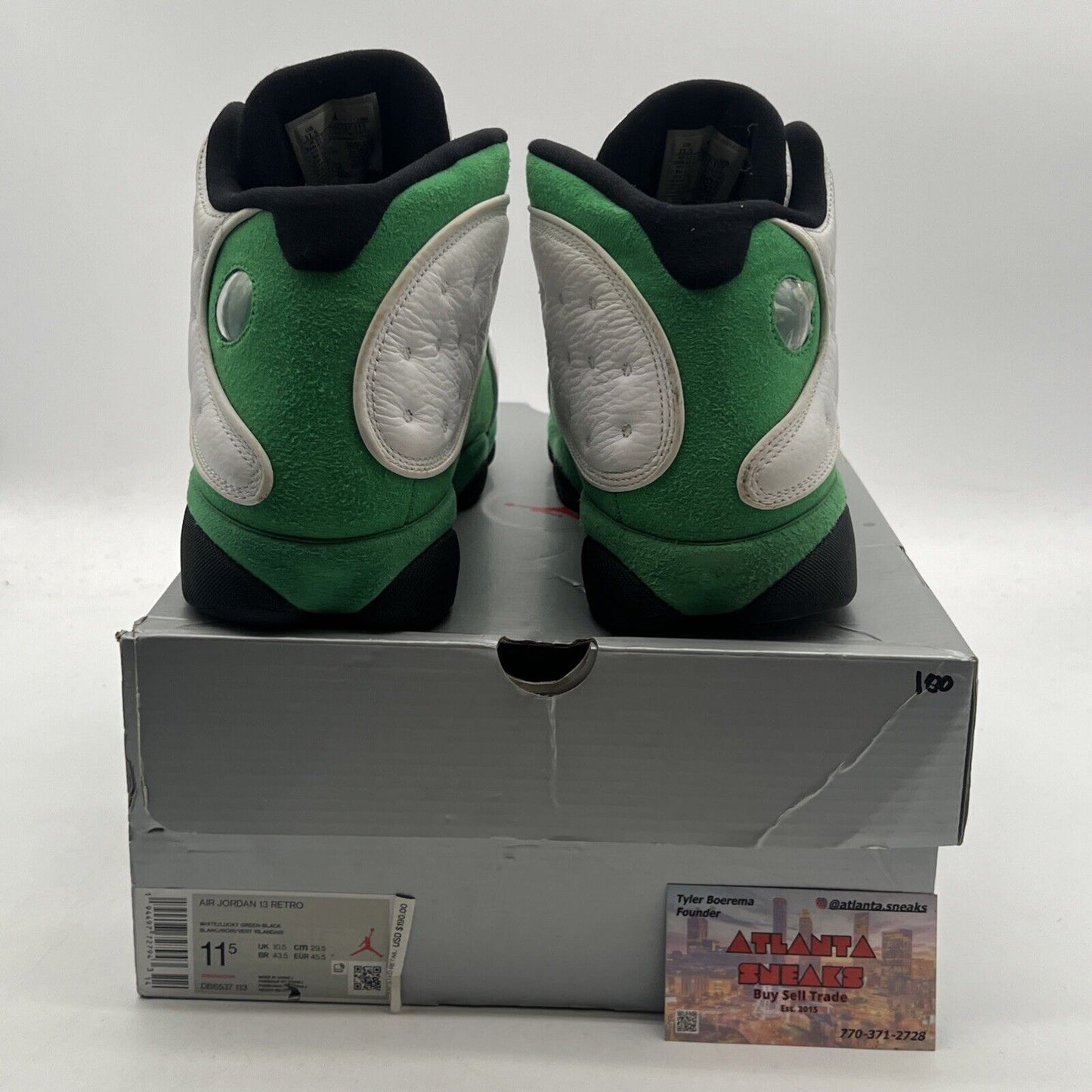 Size 11.5 - Air Jordan 13 Retro Lucky Green 2020 - (DB6537-113)