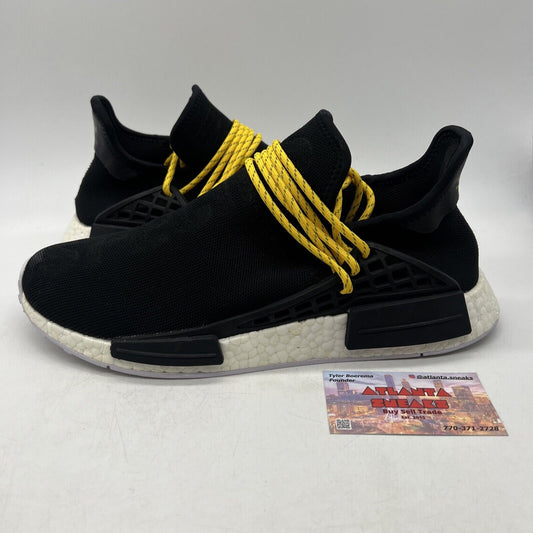 Size 12 - adidas Pharrell x NMD Human Race Core Black Yellow (BB3068)