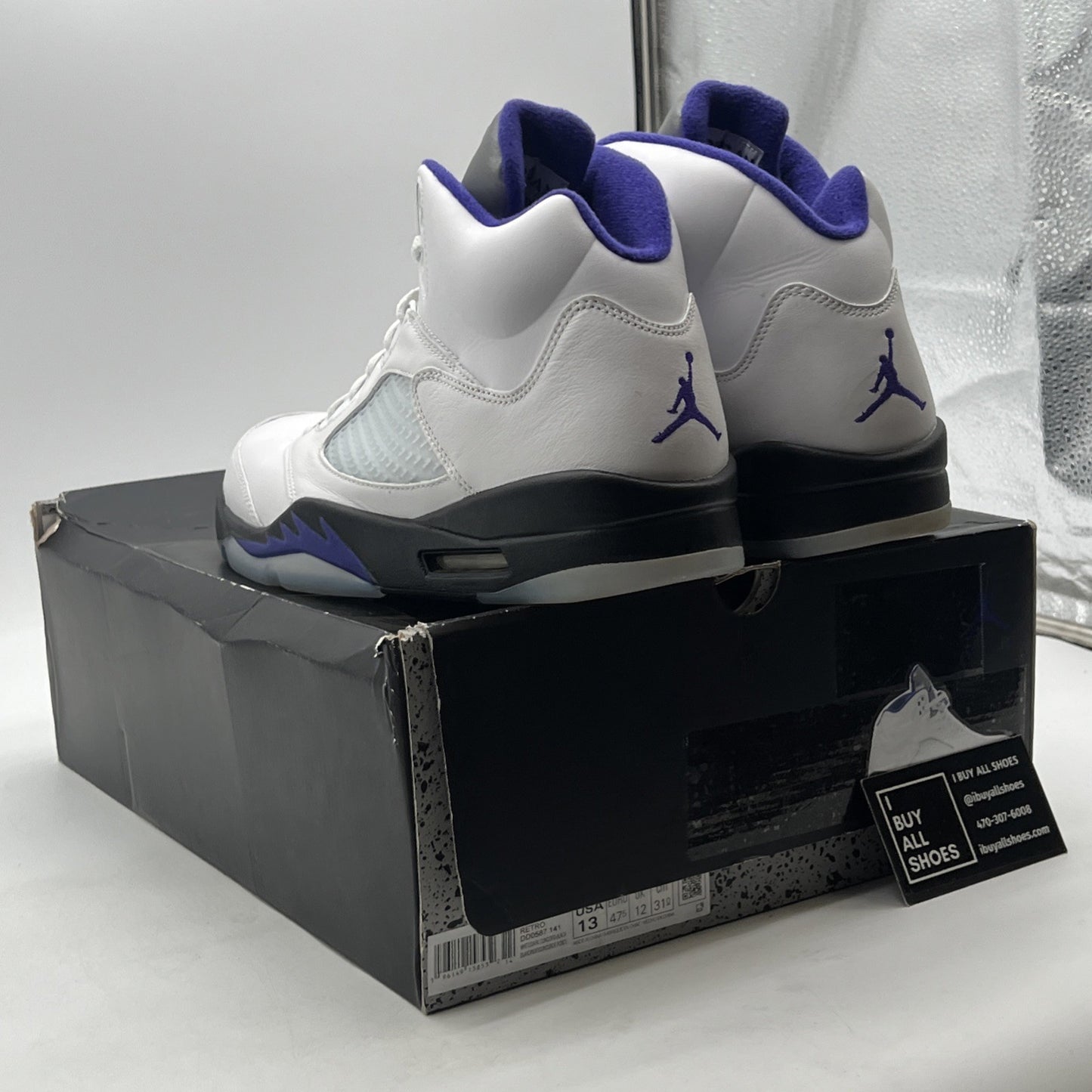 Size 13 - Air Jordan 5 Concord 2022 (DD0587-141)