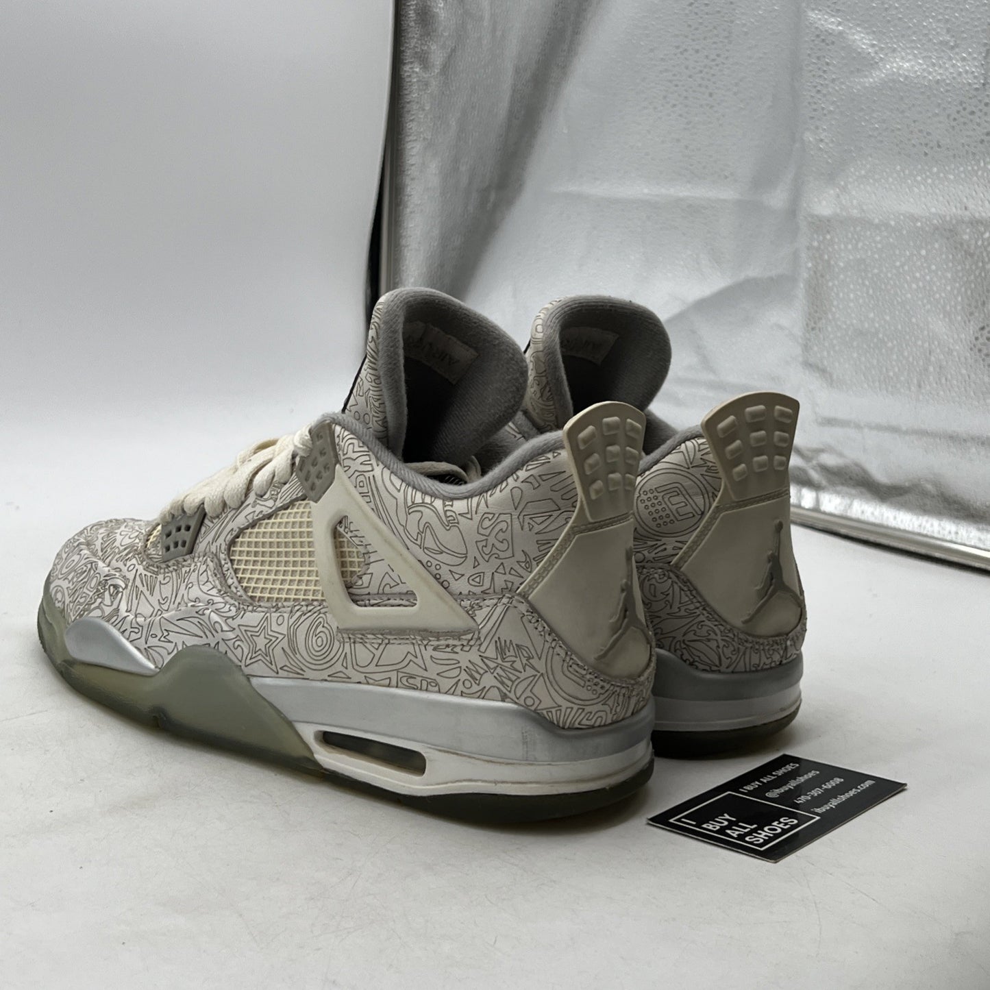 Size 11.5 - Air Jordan 4 Retro 30th Anniversary Laser (705333-105)