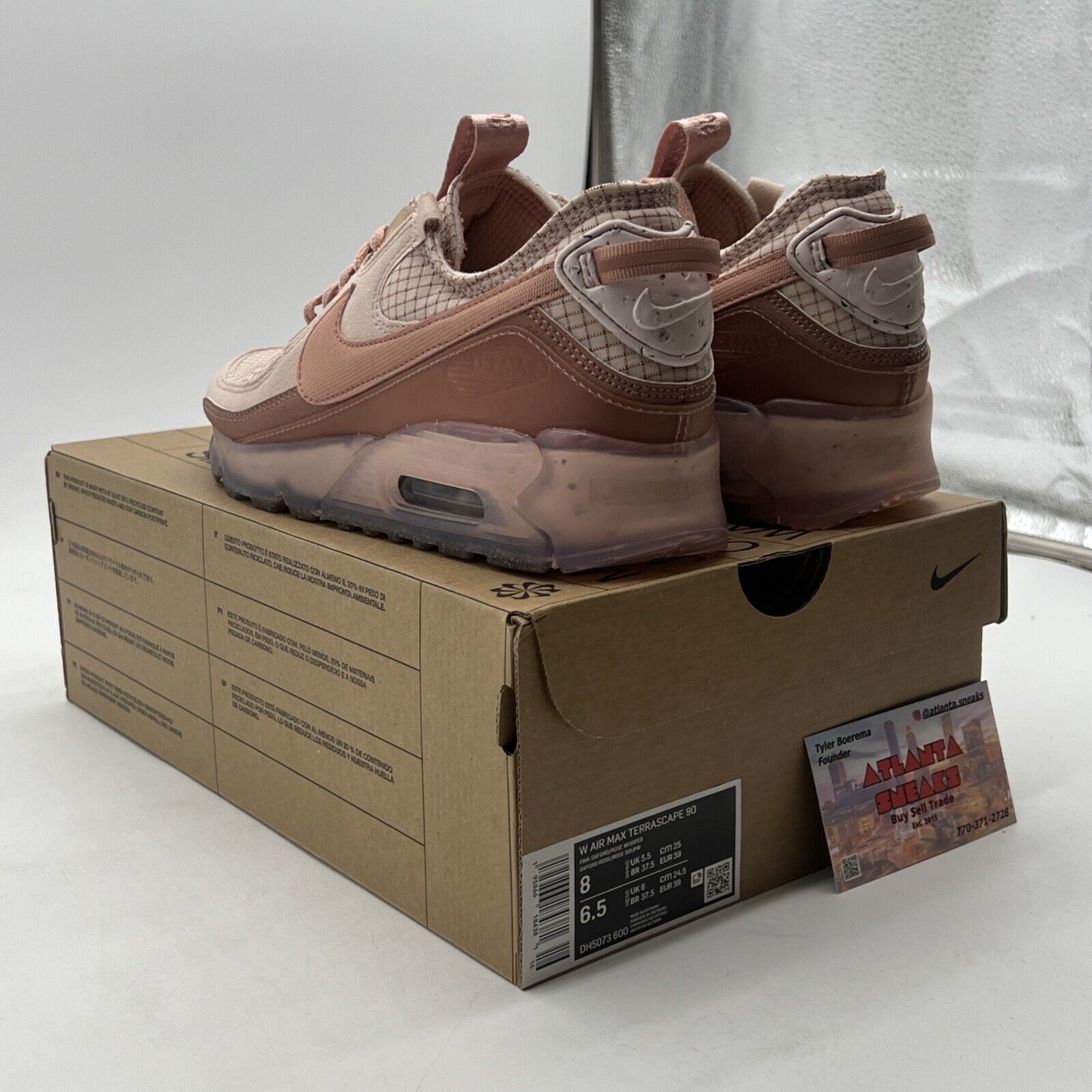 Size 8 - Nike Air Max Terrascape 90 Pink Oxford W (DH5073-600)