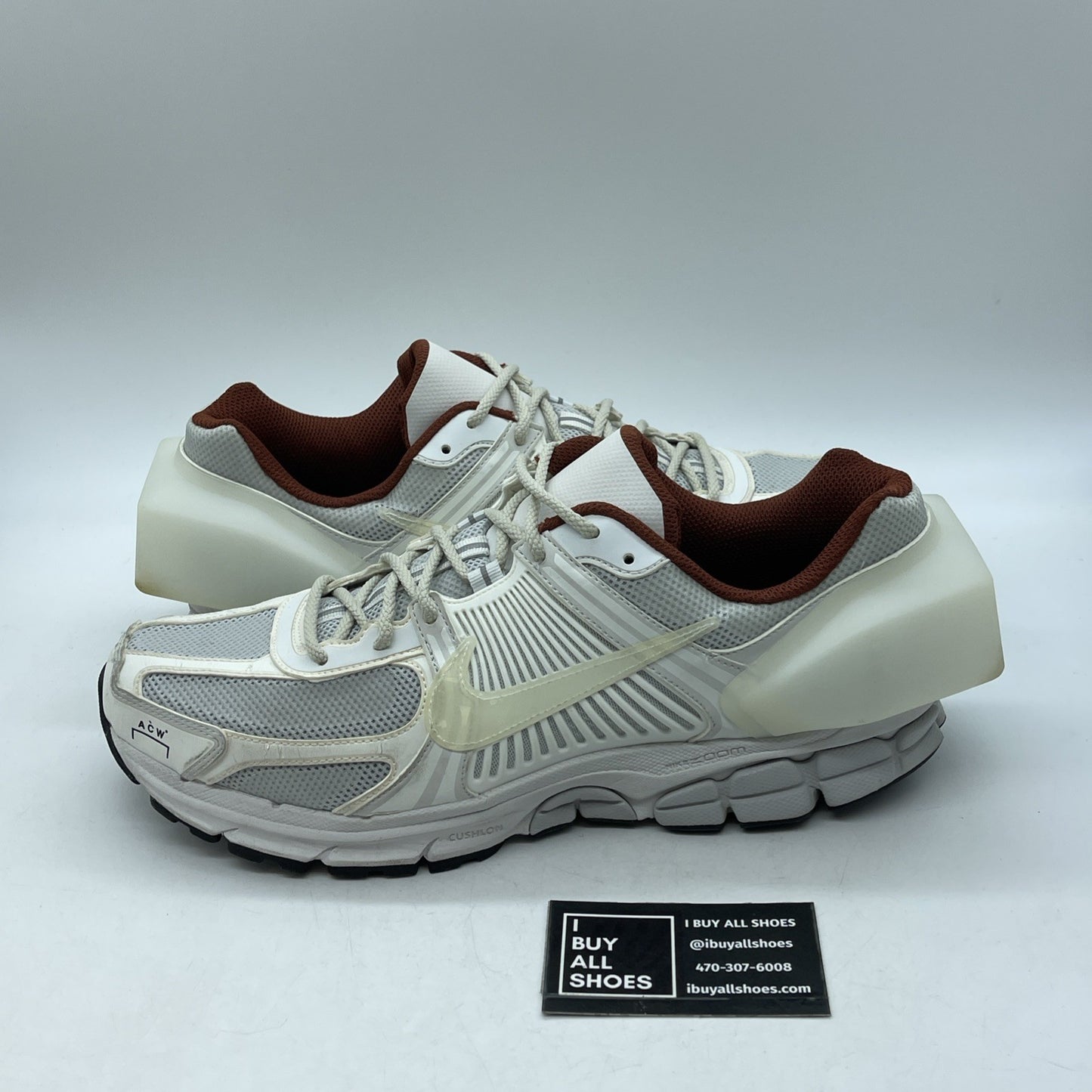 Size 12 - Nike A-Cold-Wall* x Air Zoom Vomero 5 Sail White Suede (AT3152-100)