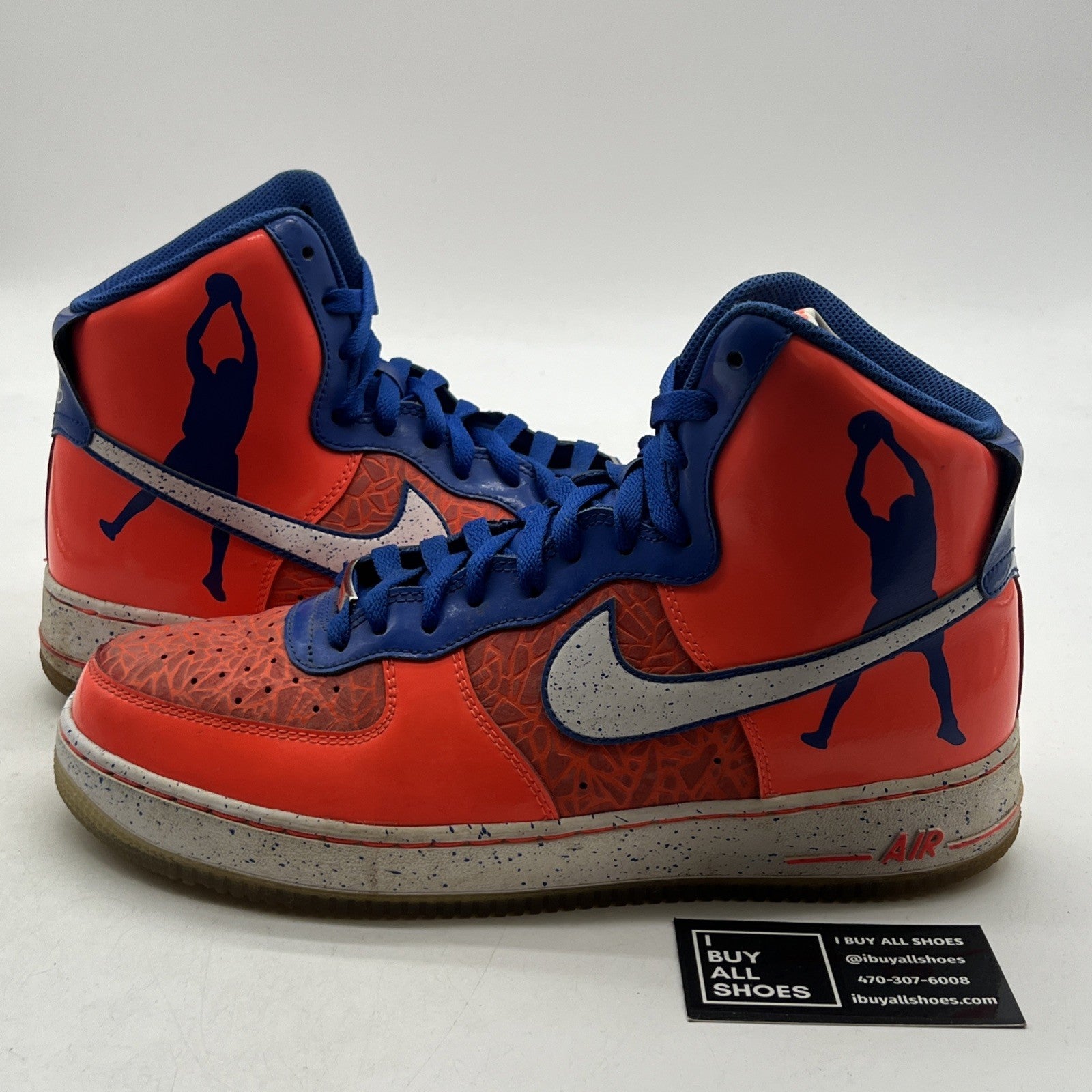 Size 10.5 - Nike Air Force 1 CMFT PRM RW QS High Sheed (624185-800)