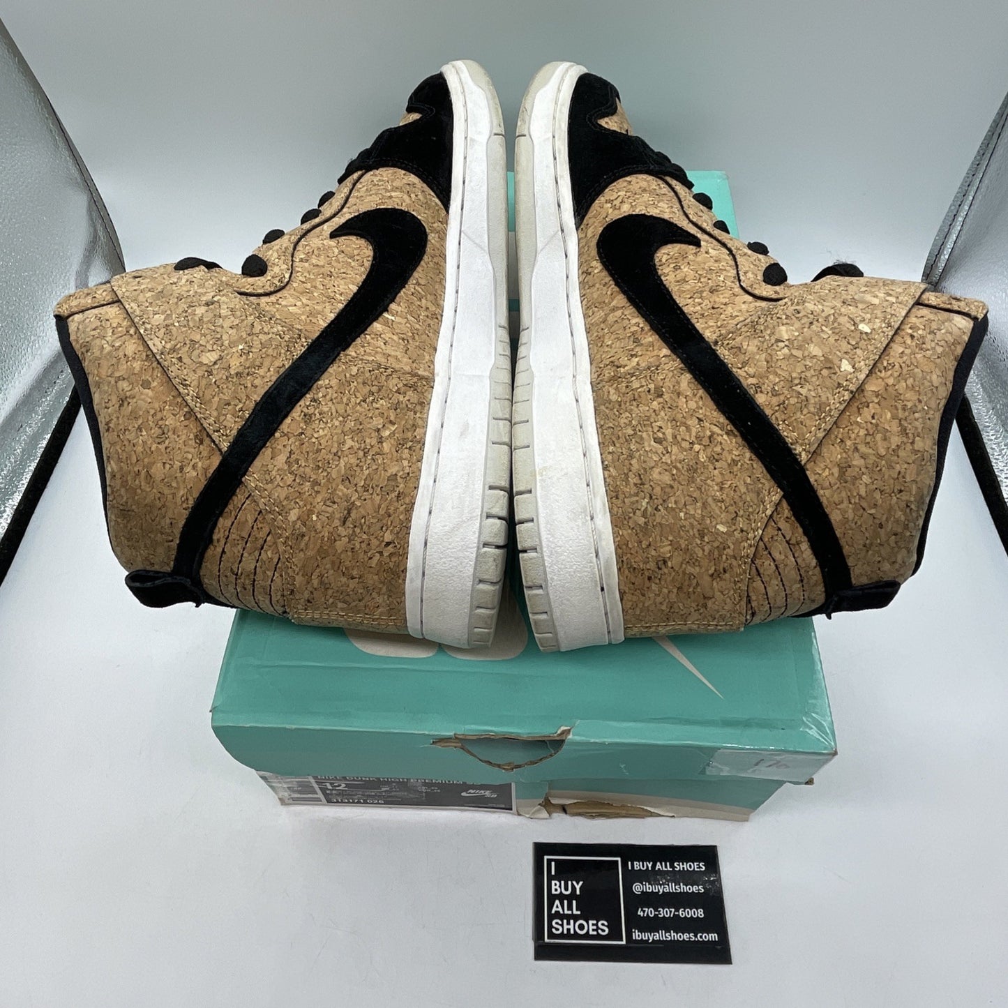 Size 12 - Nike Dunk Premium SB High Cork (313171-026)