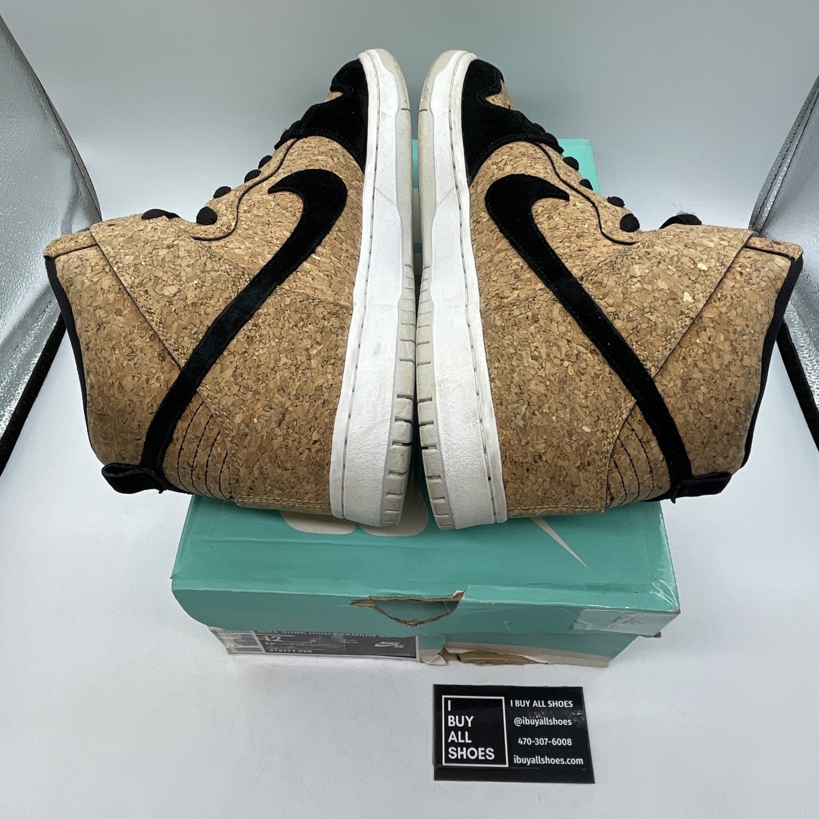 Size 12 - Nike Dunk Premium SB High Cork (313171-026)