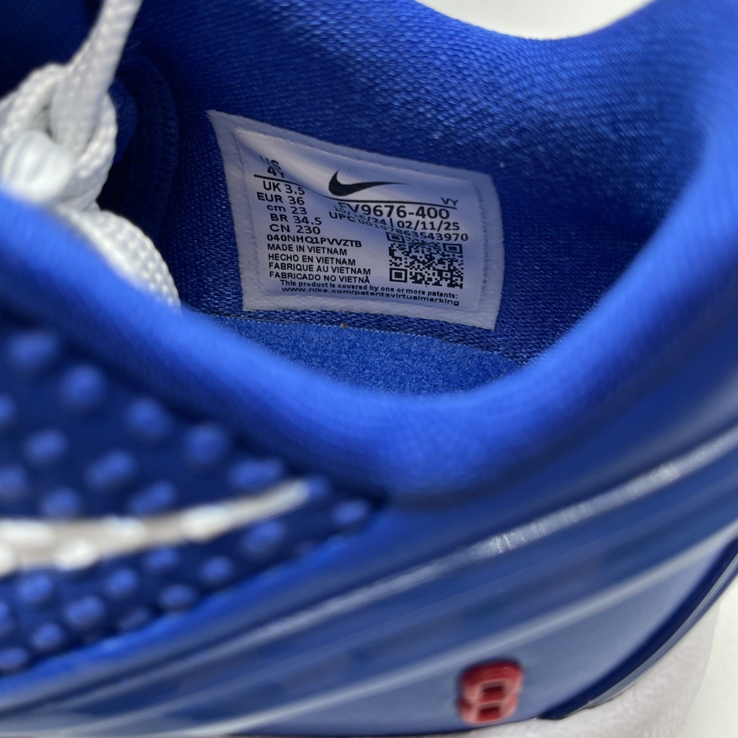 Size 4 - Nike Zoom Kobe 6 Protro Dodgers (FV9676-400)