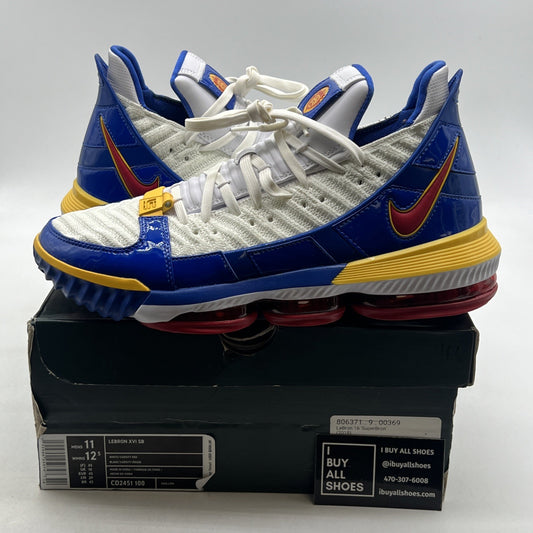 Size 11 - Nike LeBron 16 SuperBron (CD2451-100)
