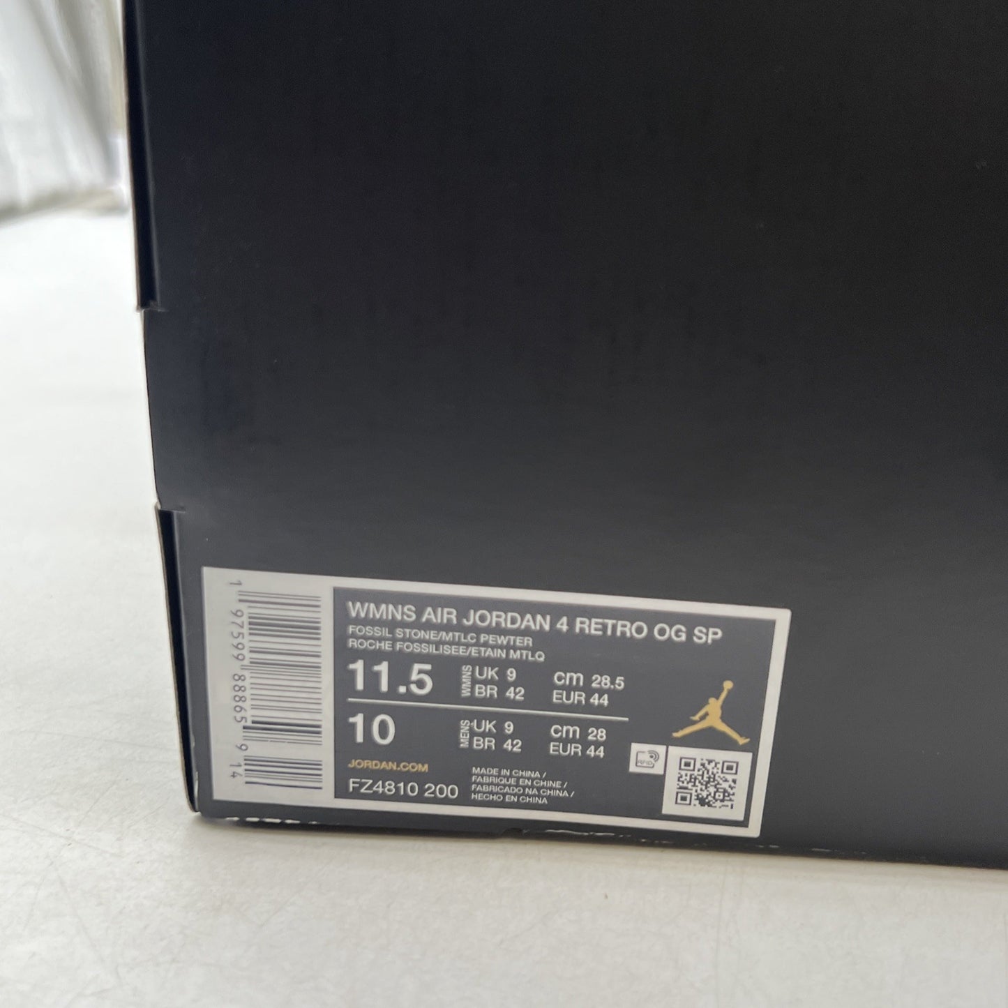 Size 11.5 - A Ma Maniére x Air Jordan 4 Retro While You Were Sleeping W